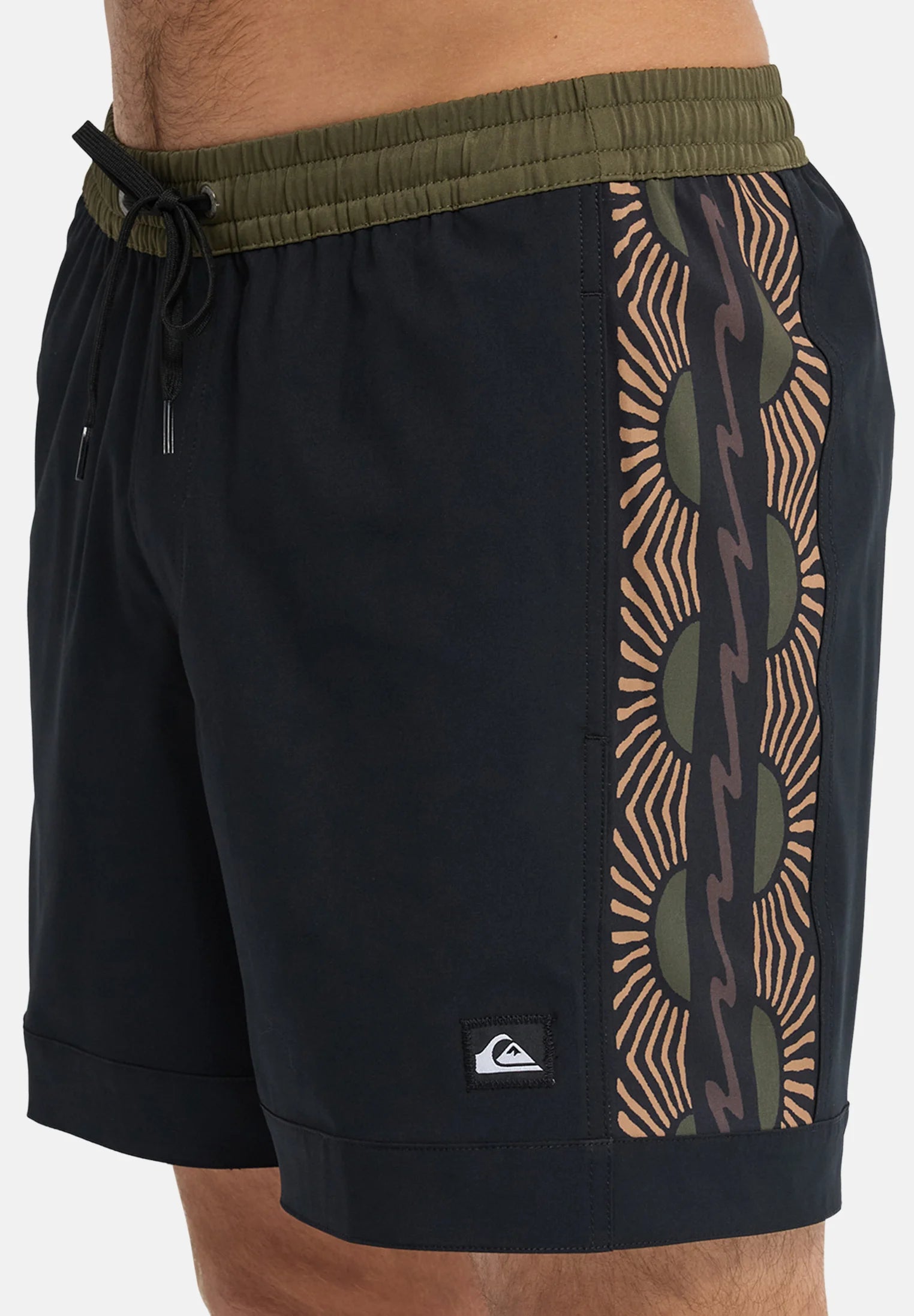 Short de bain Quiksilver Surfsilk Volley 17 – Noir