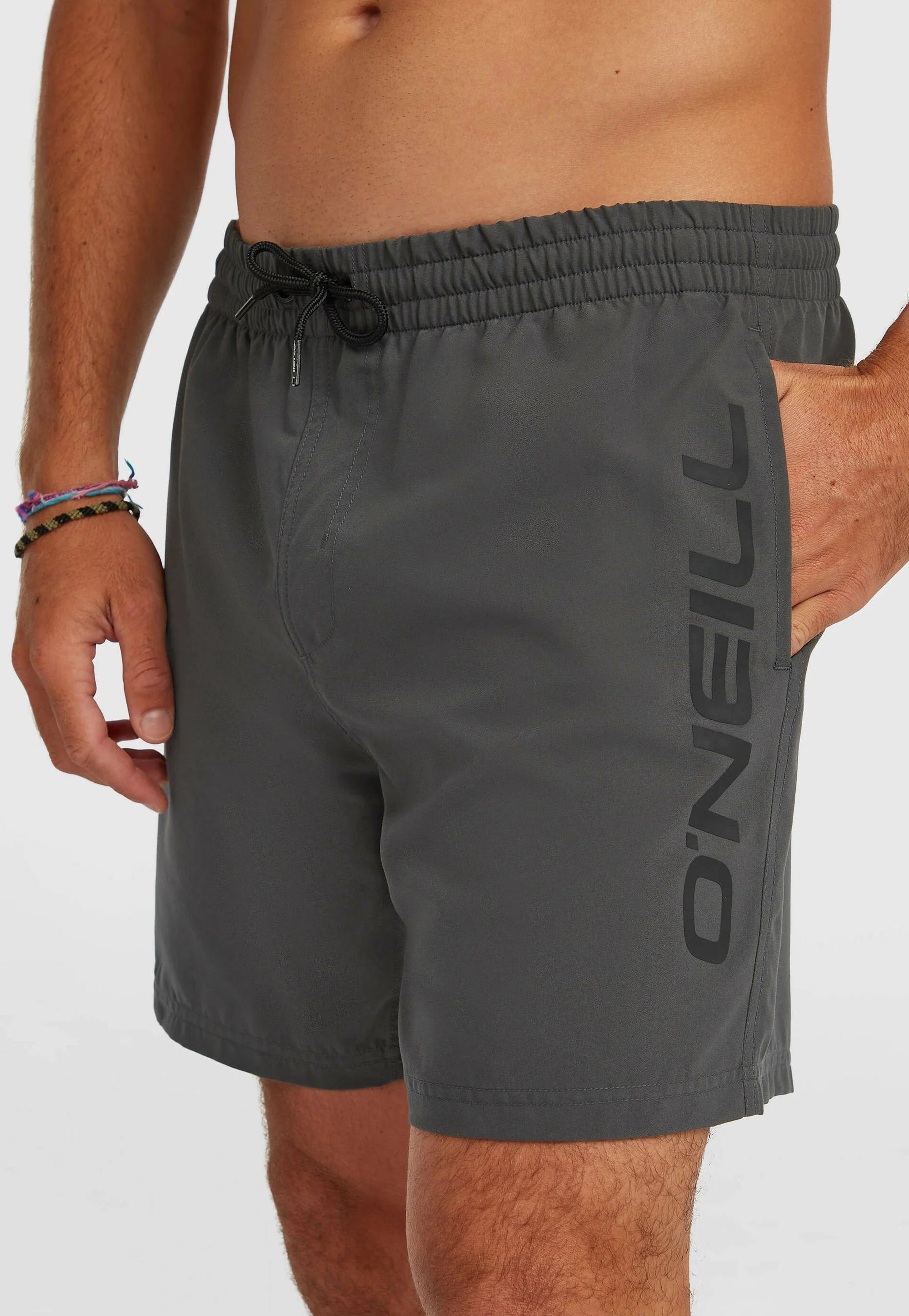 O’Neill Logo 16 Swim Shorts – Asphalt