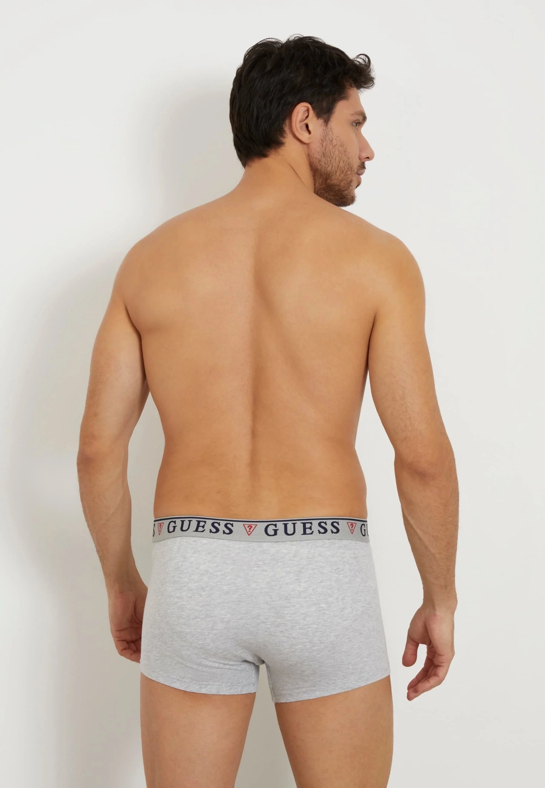 Guess Brian Hero 3er-Pack Unterhosen – mehrfarbige weiße Basis