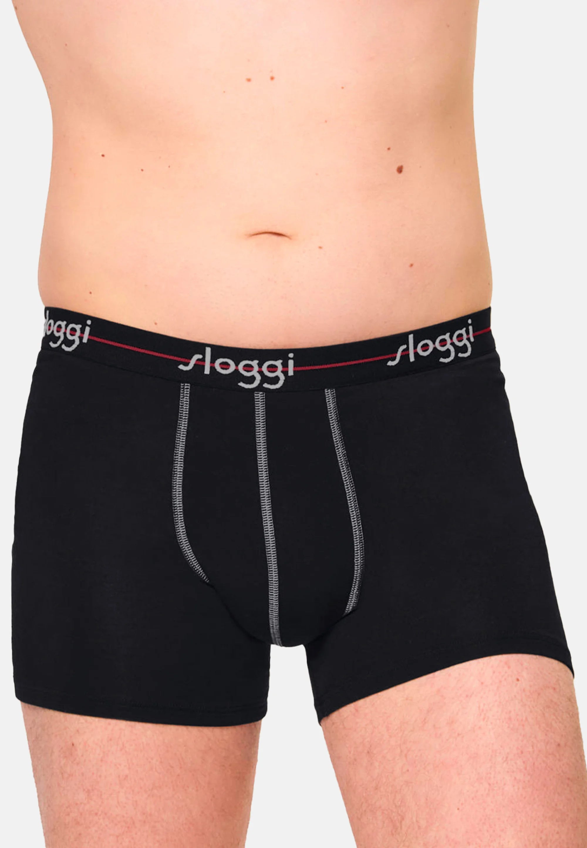 Sloggi Boxer Briefs 4 Pack – Red , Dark Combination