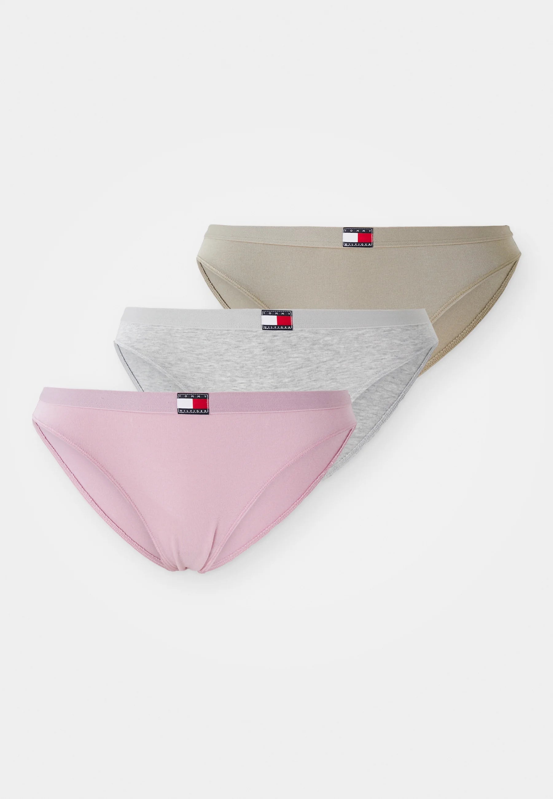 Tommy Hilfiger Heritage Briefs – 3 Pack, Mystic Orchid, Light Grey