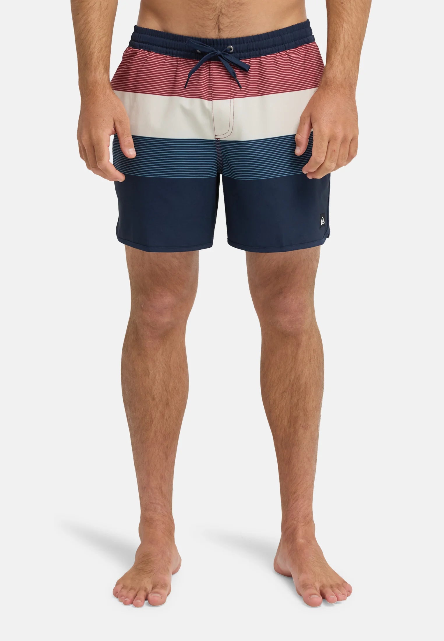Short de bain Quiksilver Stretch Scallop Volley – Dark Navy Tijuana
