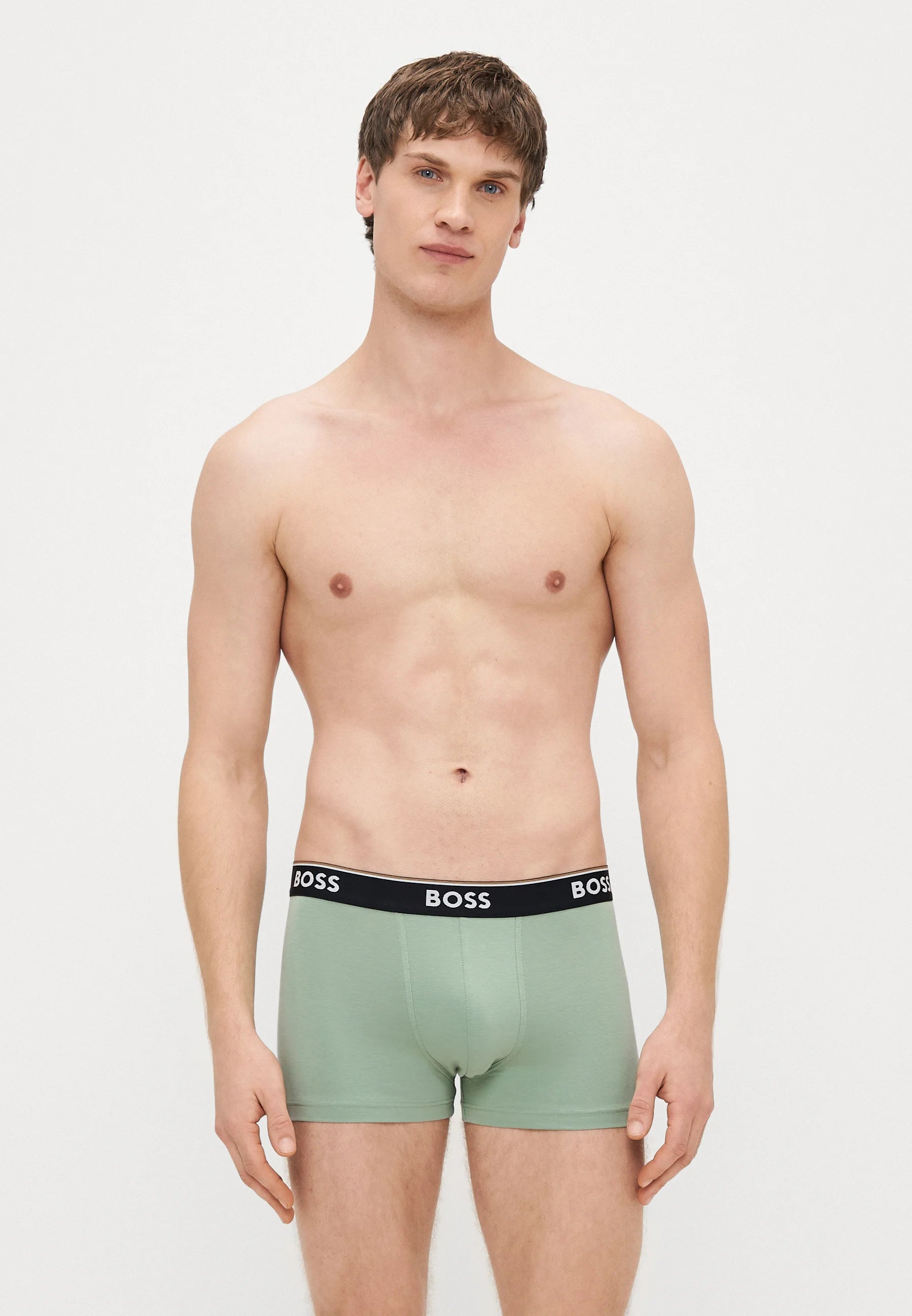 BOSS Power 3 Pack – kufry – světle zelená, šedá, černá
