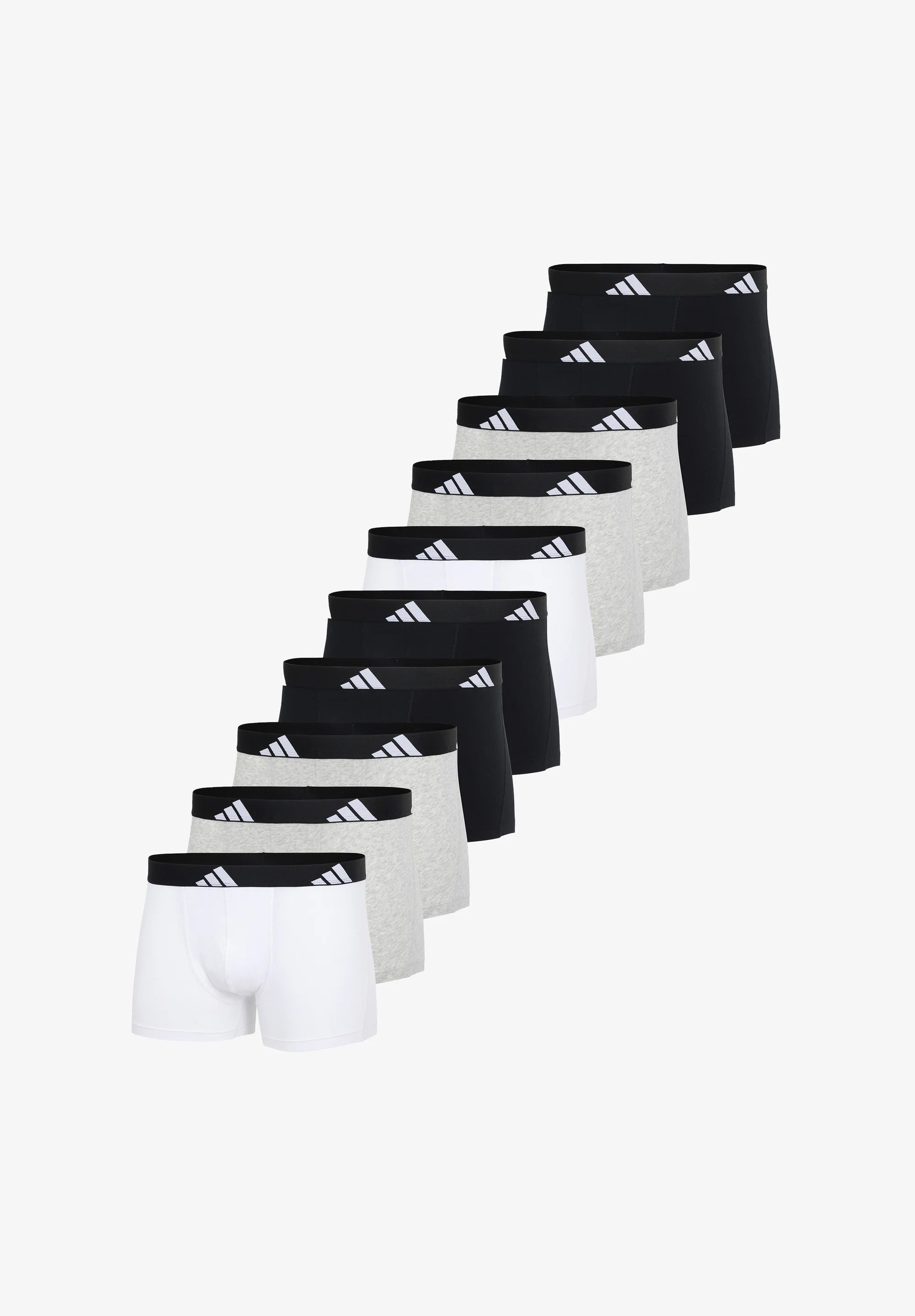 Adidas Sportswear Retro Active Flex 10 Pack Trunks – Multicolor