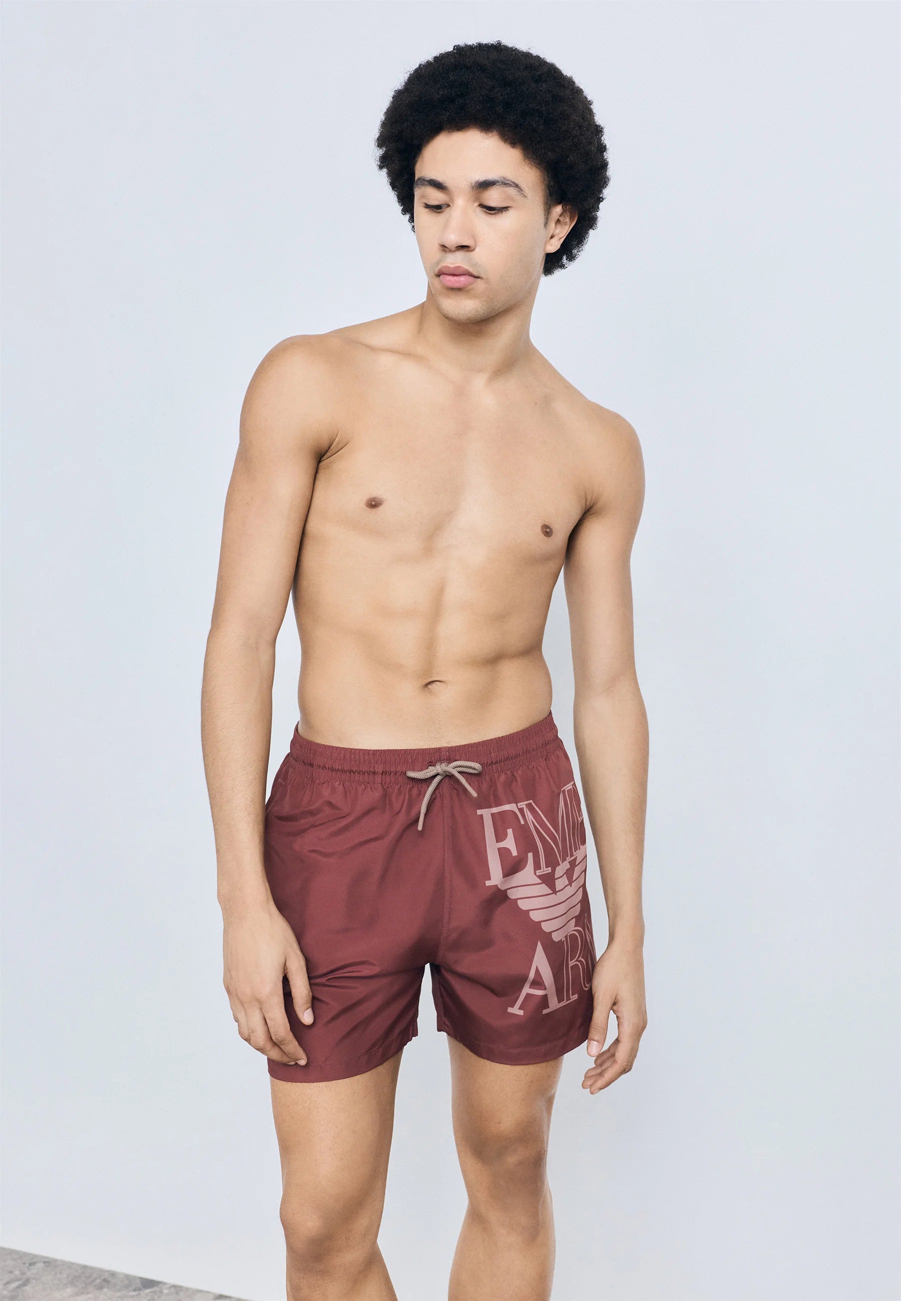 Emporio Armani EA7 Bold Logo Boxer Swimming Shorts – Andorra