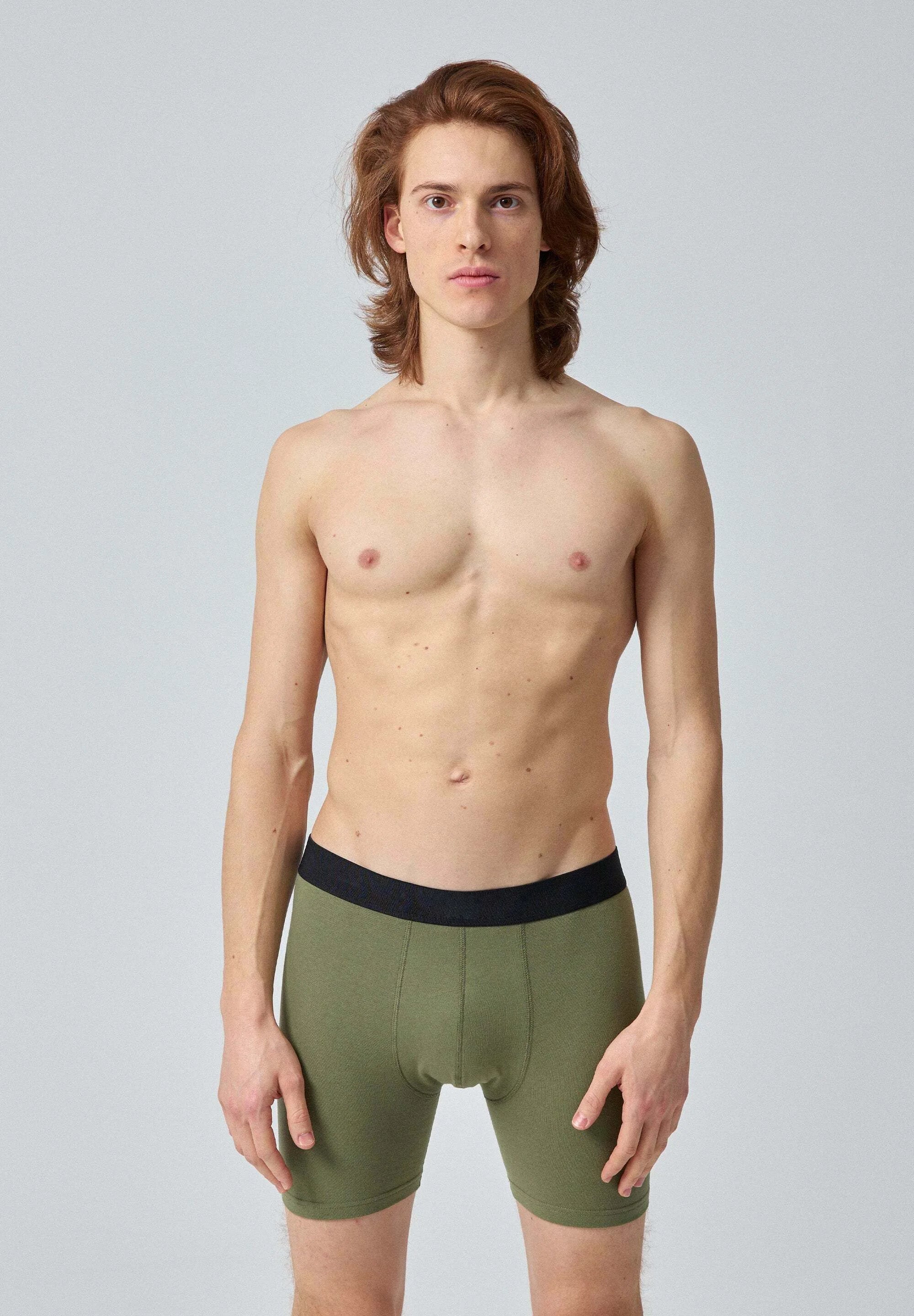 SNOCKS 6 Pack Trunks – Red, Olive, Blue