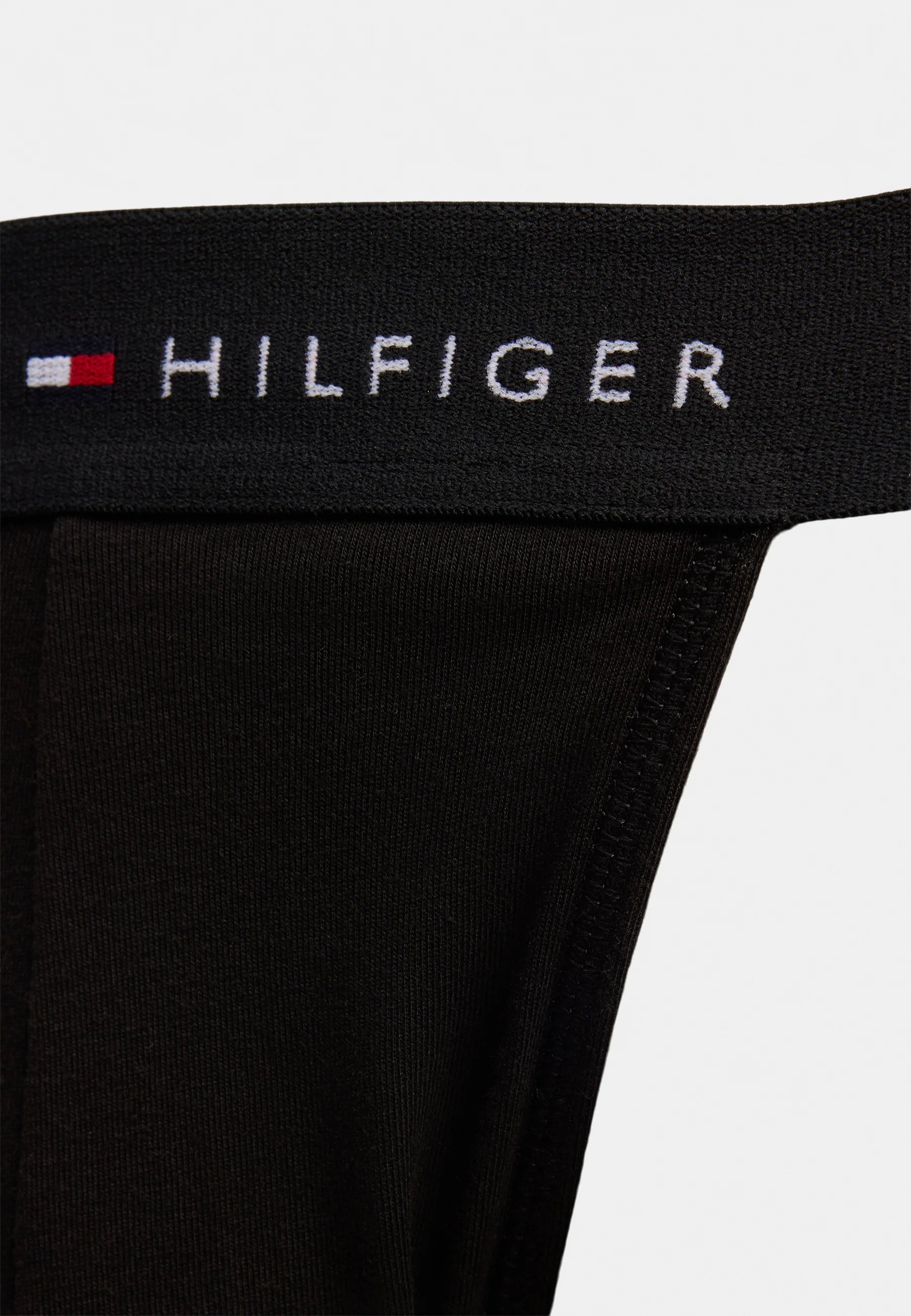 Tommy Hilfiger Signature Jockstrap 3 Pack – Black