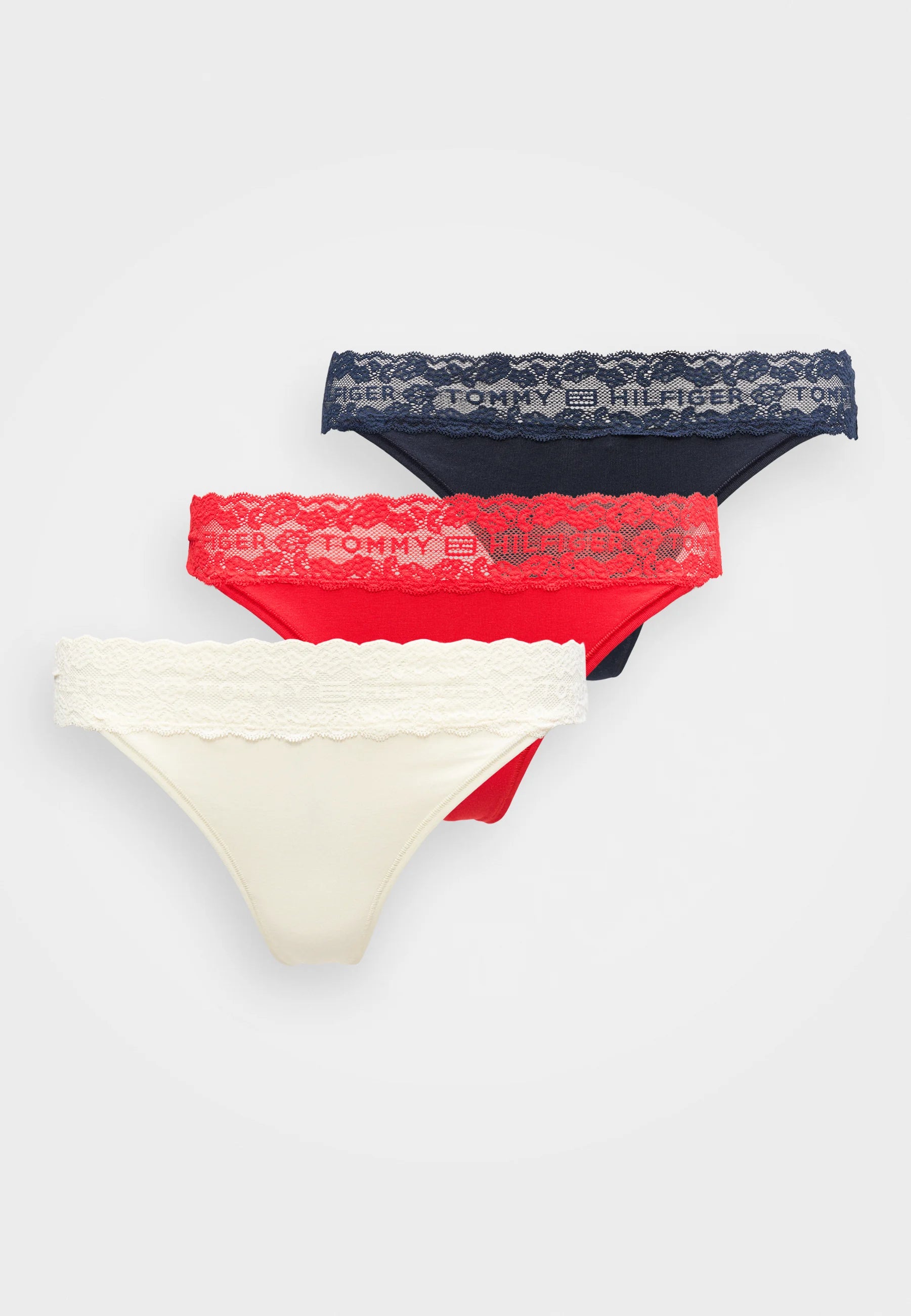 Tommy Hilfiger Ditsy Lace 3-Pack – Ohňostroj, Ivory, Desert Sky