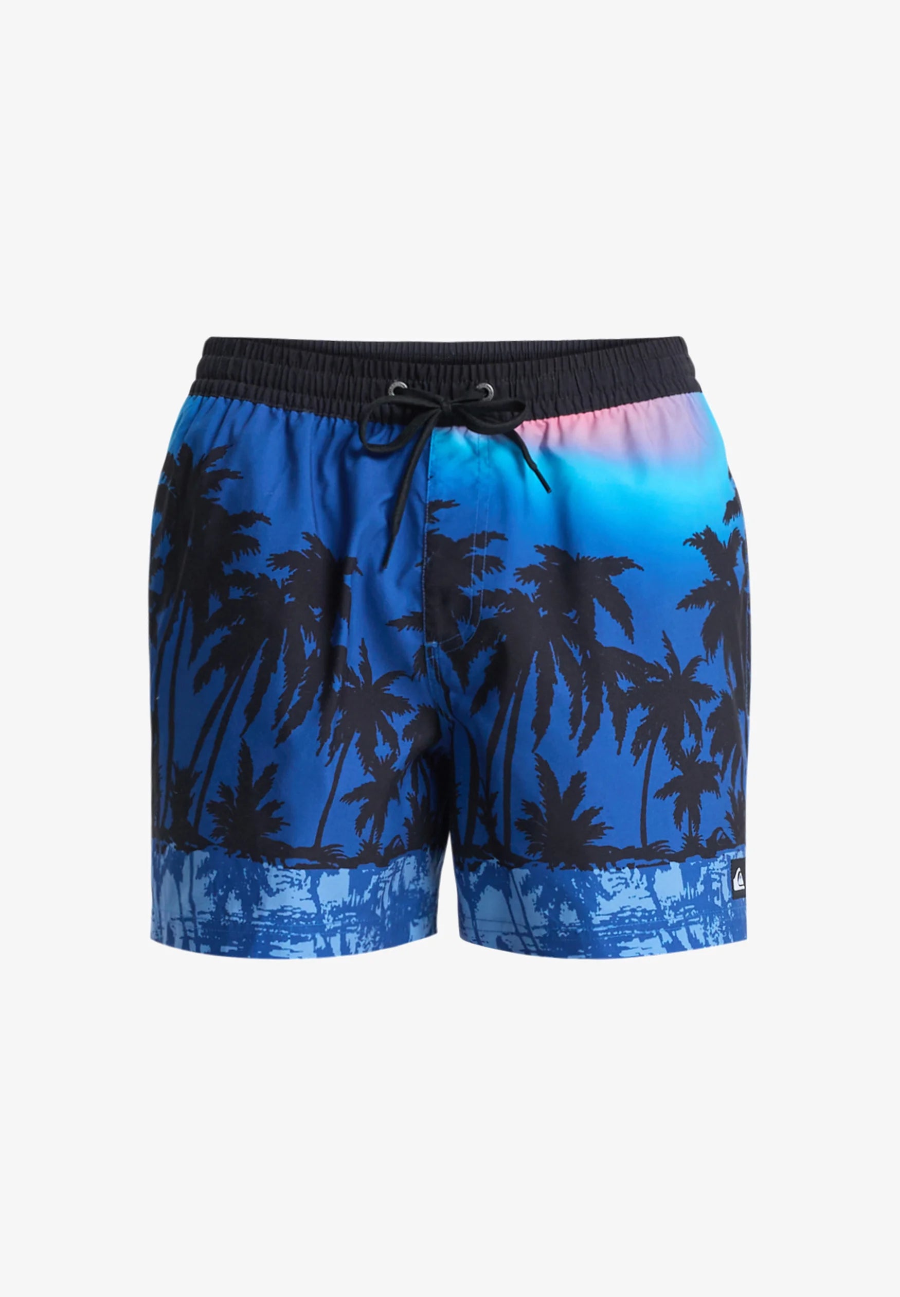 Plavecké šortky Quiksilver Everyday Printed Volley – Monaco Blue Thermotropics