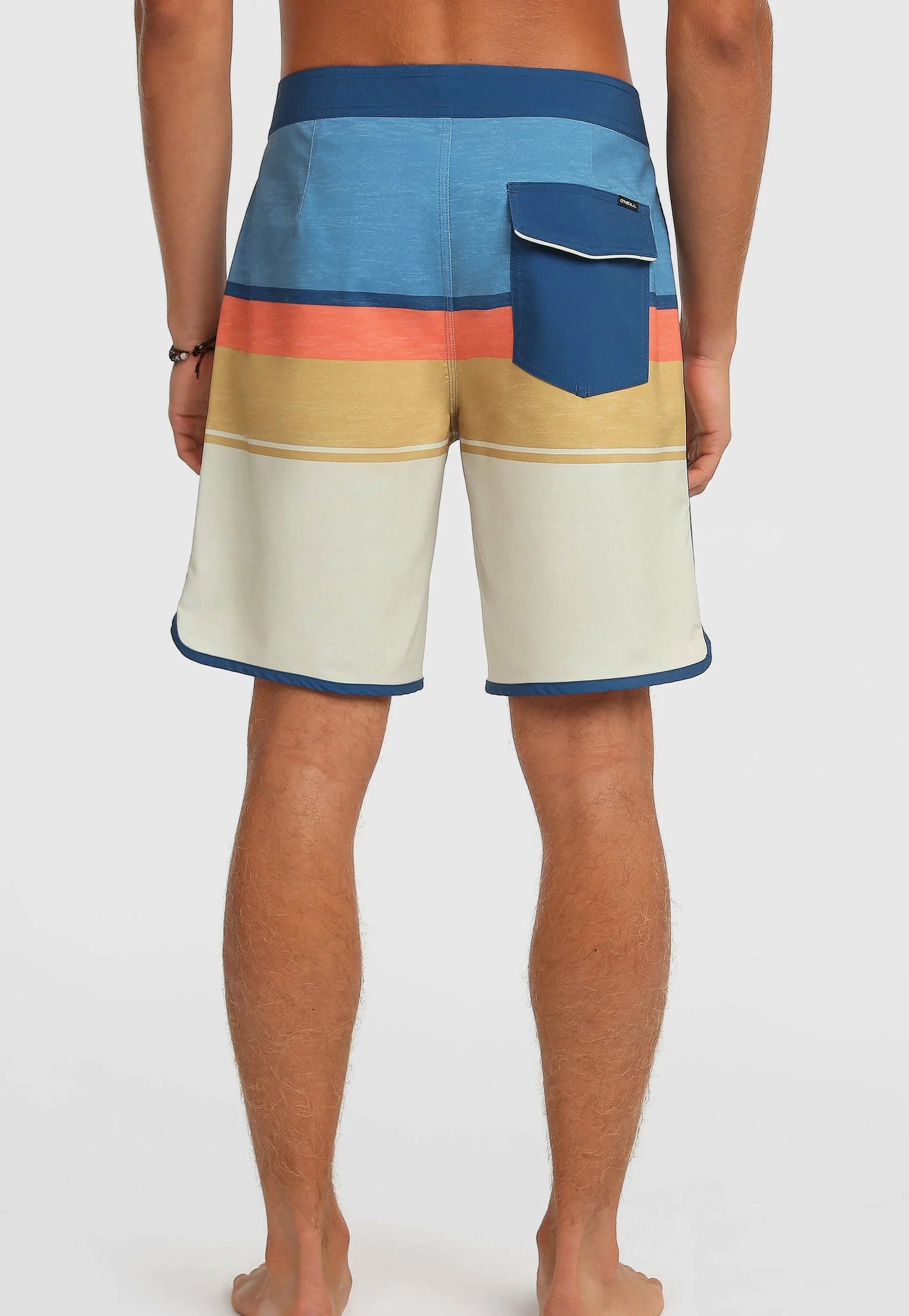 O'Neill Lennox Scallop 19 Swim Trunks – Light Khaki Lennox Scallop
