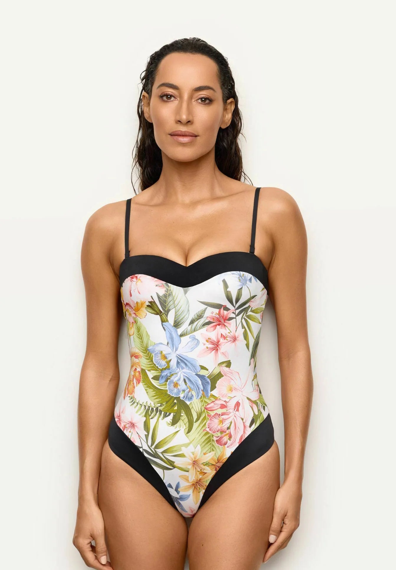 Yamamay Tahiti Badeanzug – Mehrfarbiges Blumenmuster