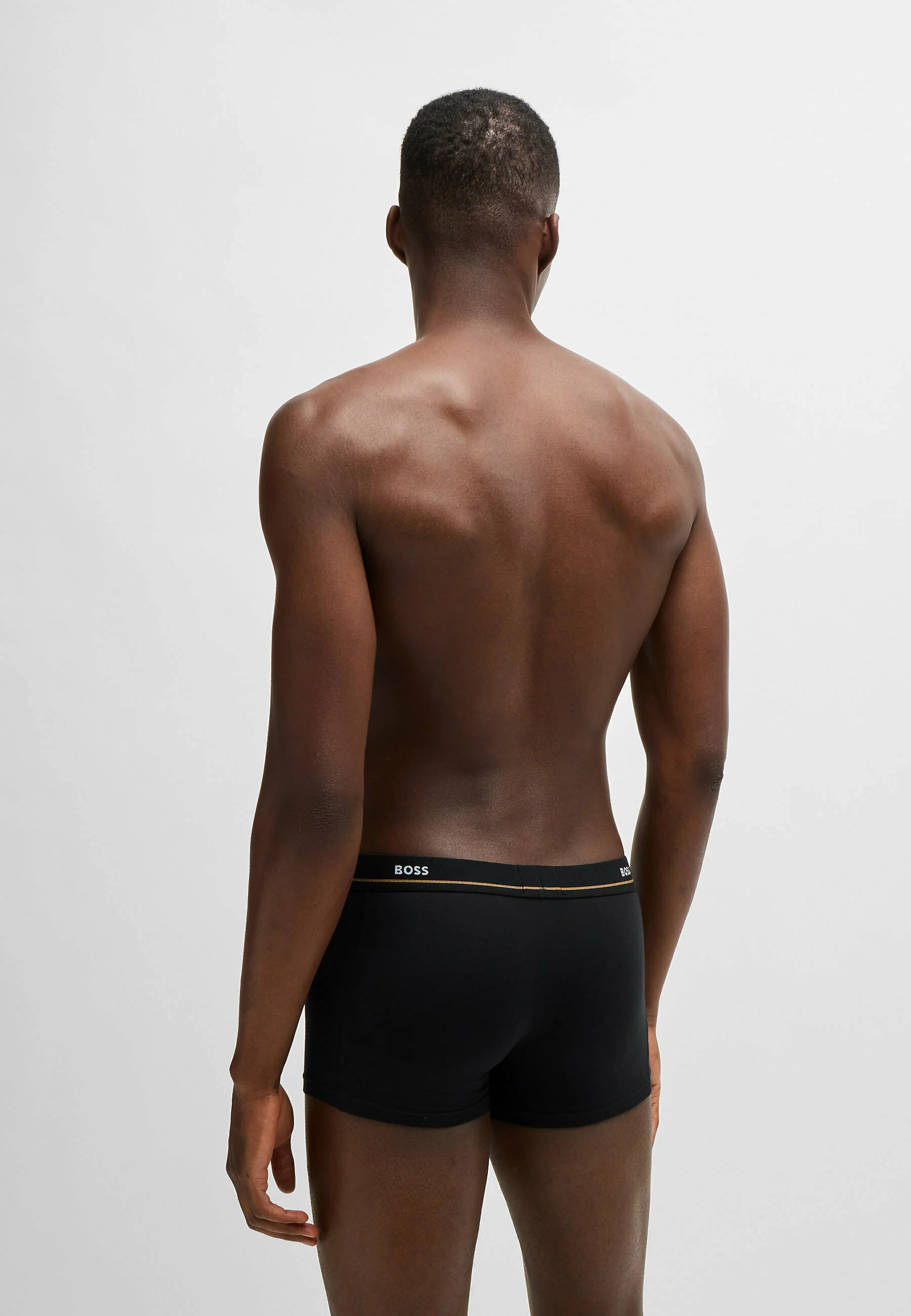 Lot de 5 boxers BOSS – Noir trois