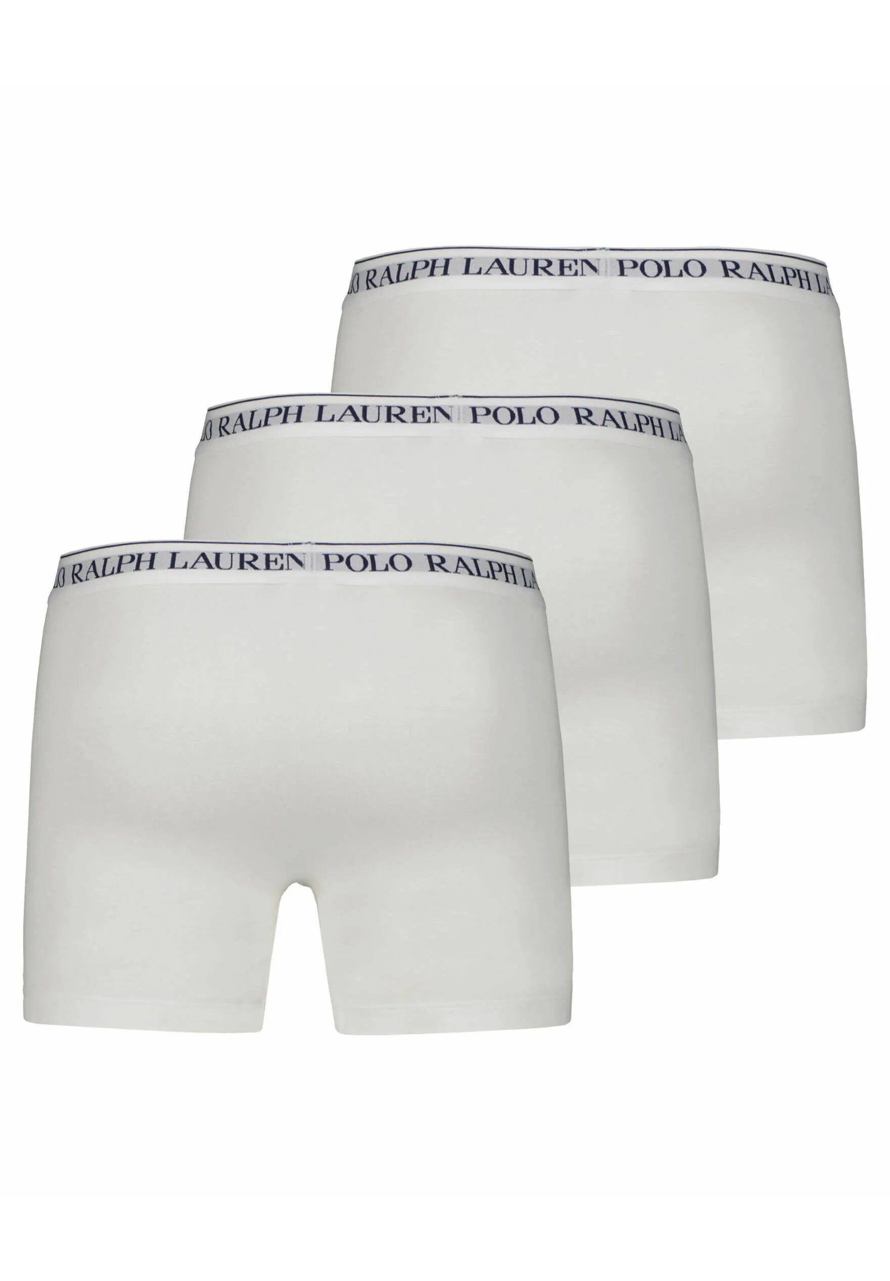 Polo Ralph Lauren Boxer classique en coton – Lot de 3 – Blanc