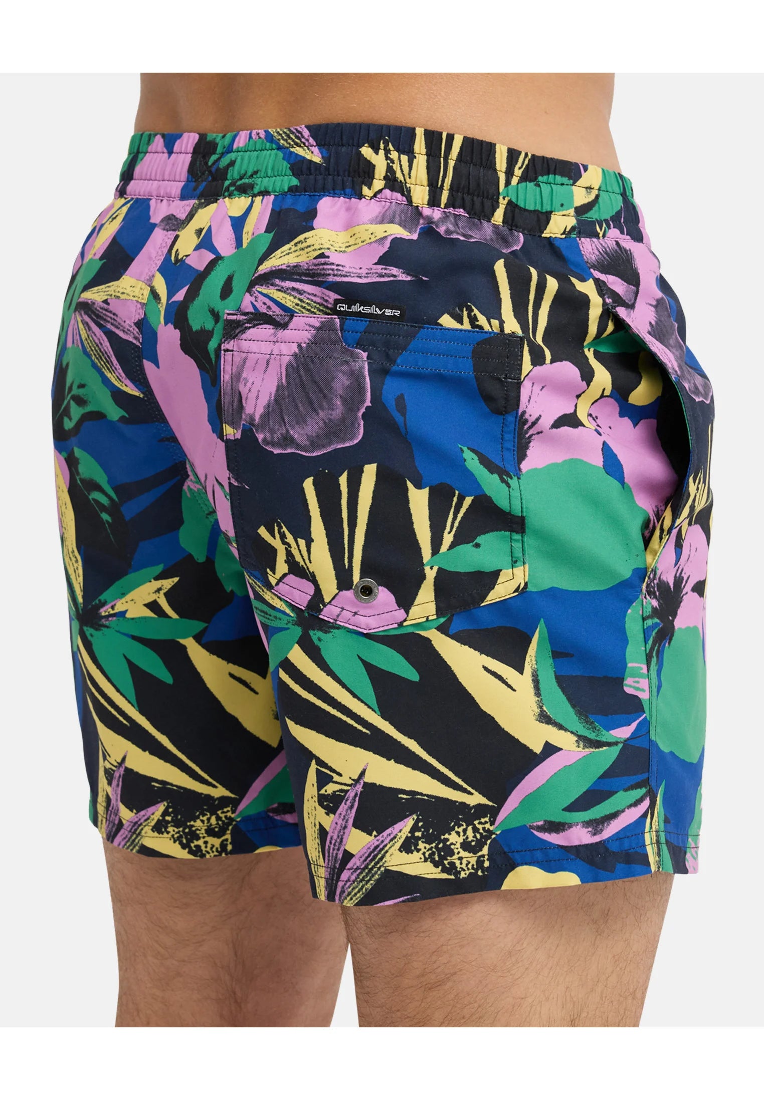 Short de bain Volley imprimé Quiksilver Everyday - Imprimé kaki