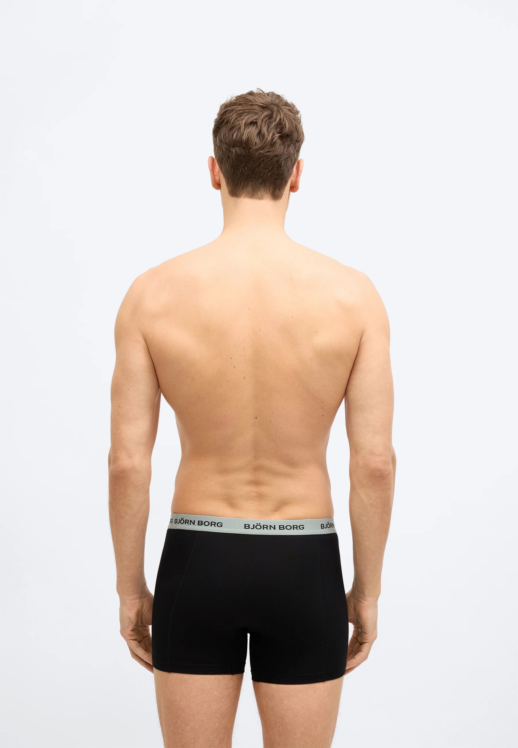 Björn Borg Stretch 5 Pack Trunks – Black