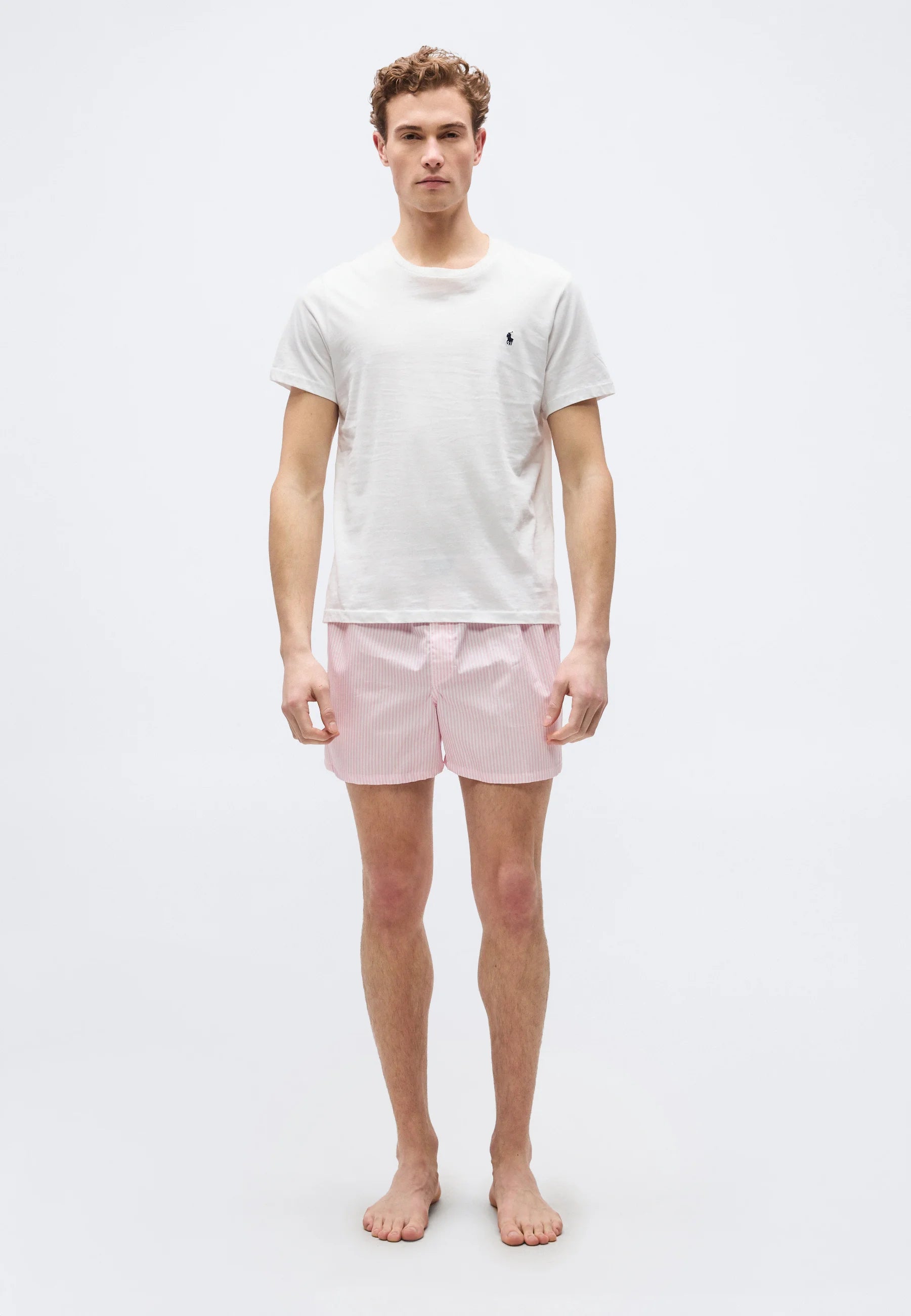 Polo Ralph Lauren Cotton Boxer Shorts – Single Pack – Pink