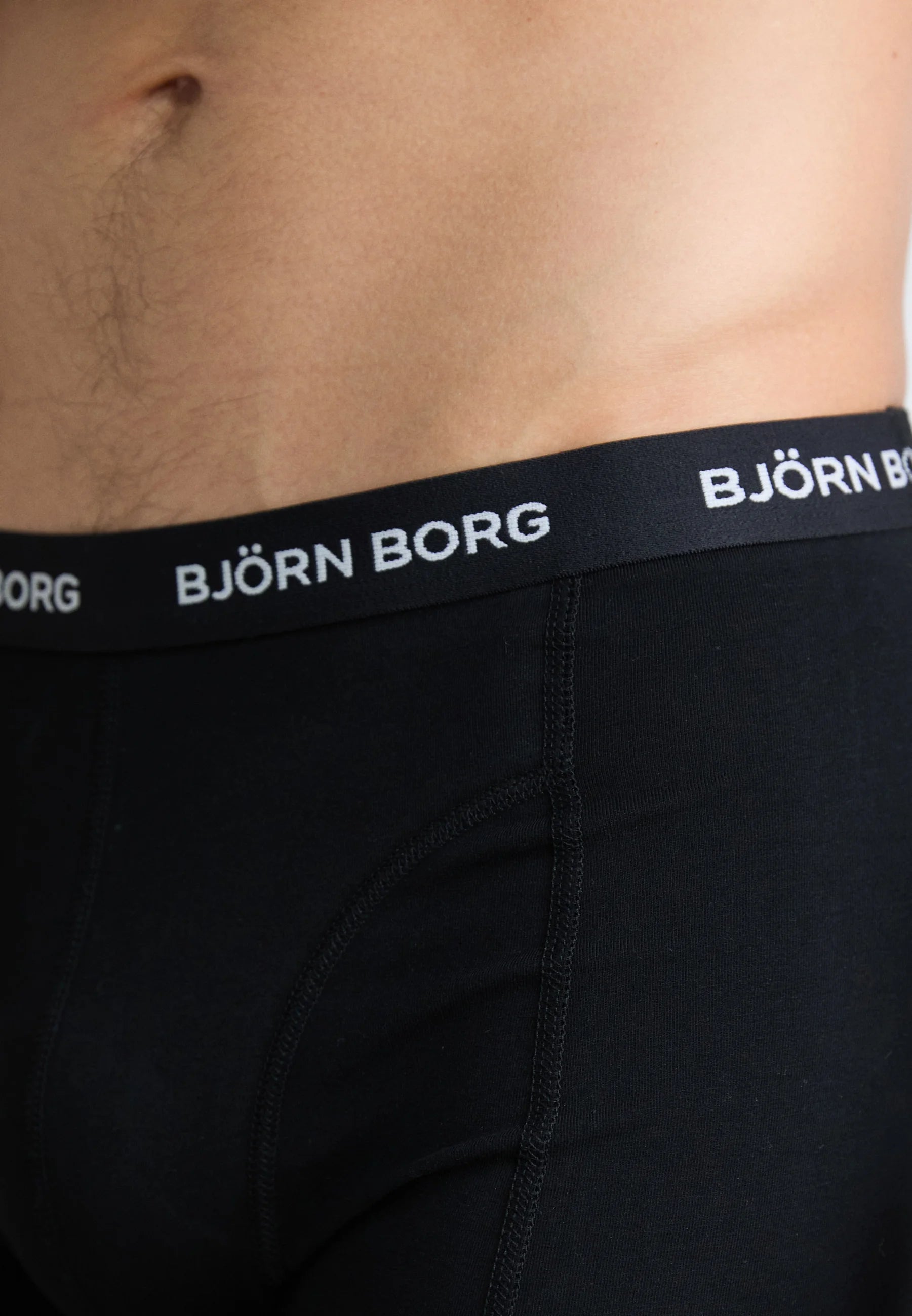Björn Borg Stretch Boxer 5 Pack – Boxers – Noir, Gris