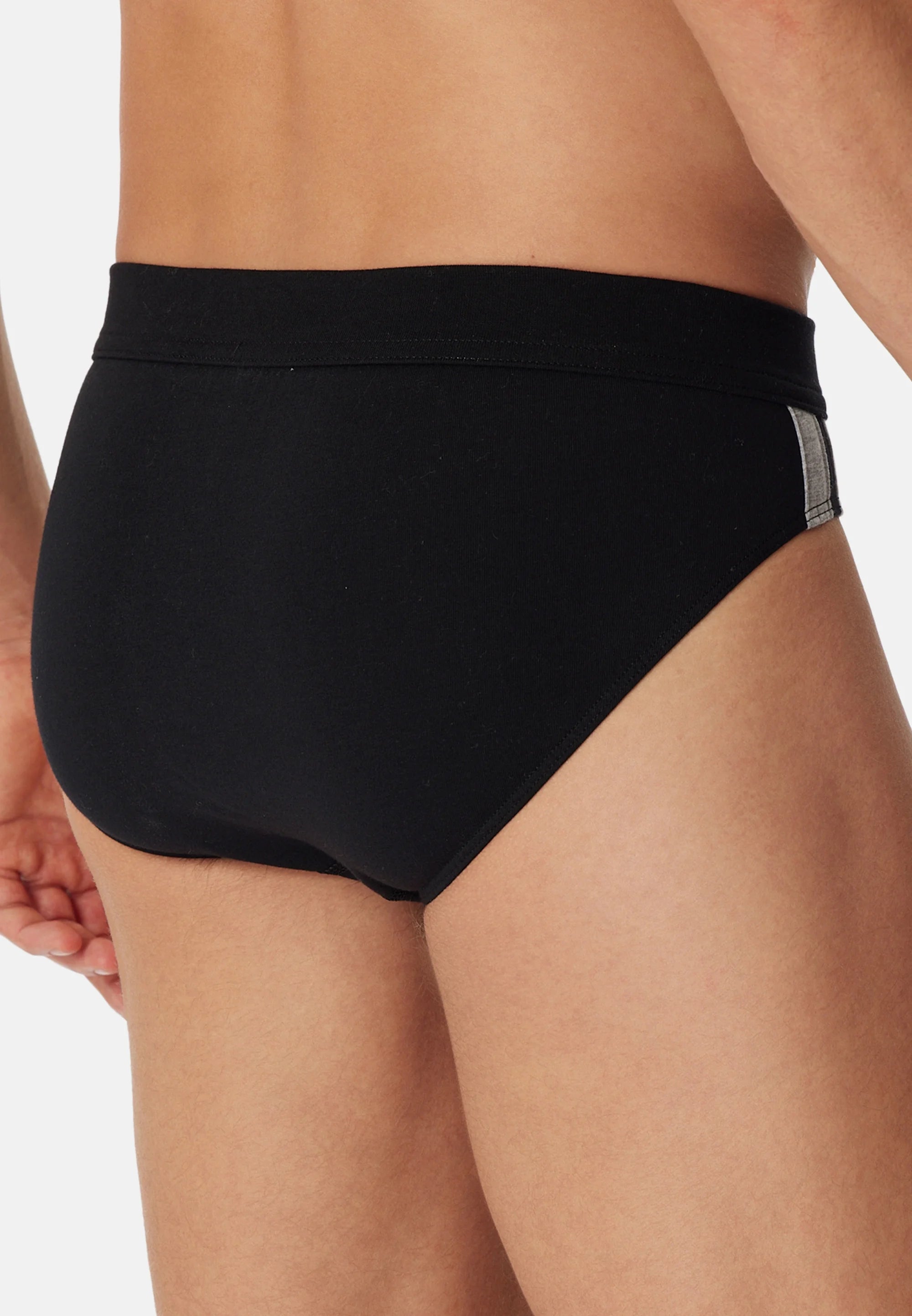 Schiesser 9er-Pack Slips – Schwarz