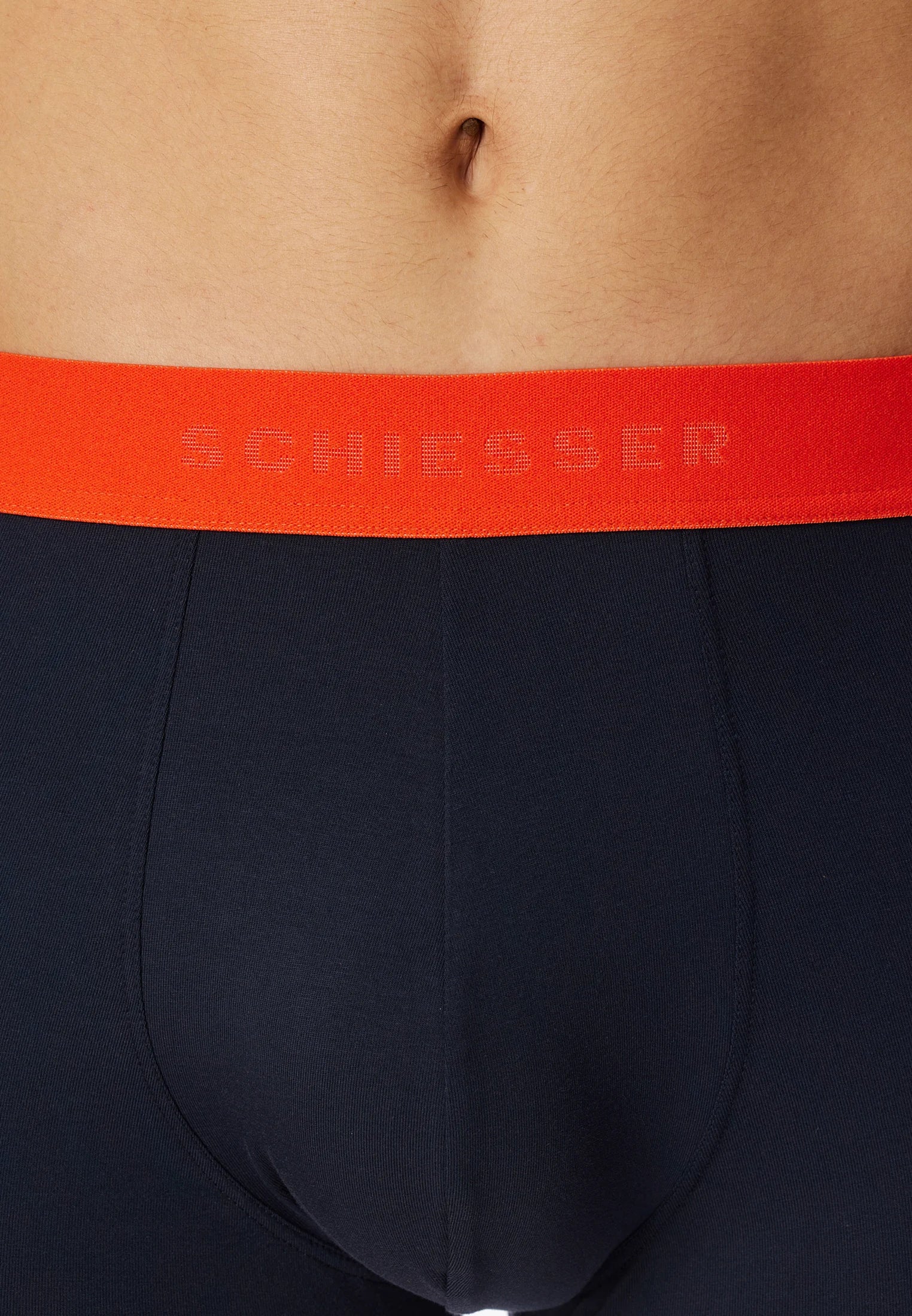Schiesser Essential Cotton Trunks 5er-Pack – Dunkelblau