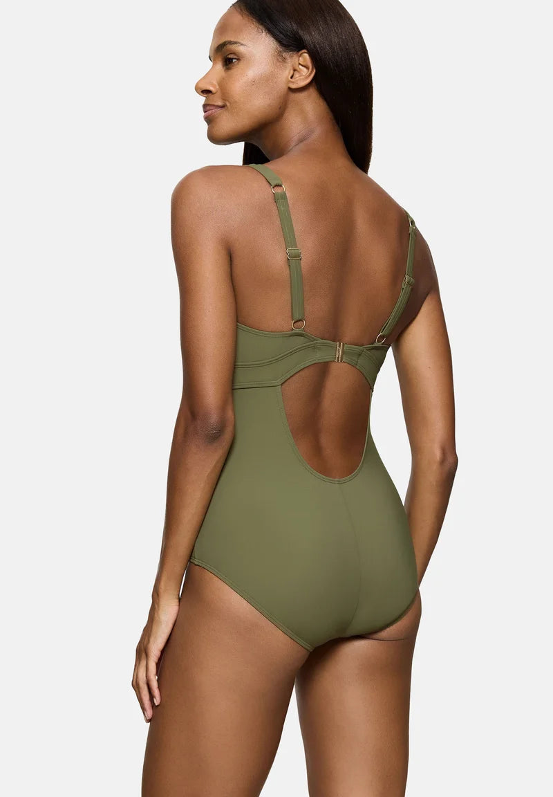 Triumph Summer Twist Swimsuit – Sage Green