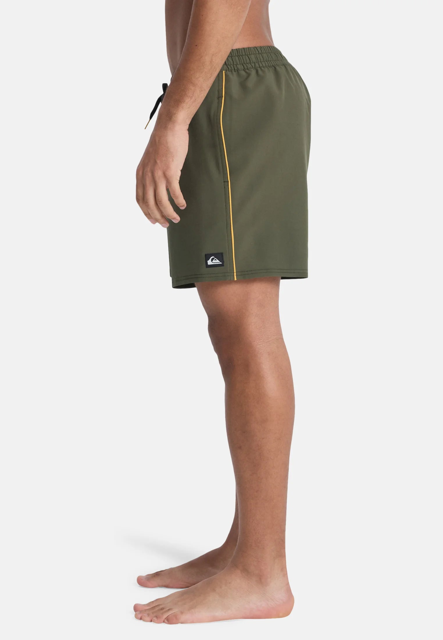Quiksilver Stretch Piped Volley Swim Shorts – Dark Green