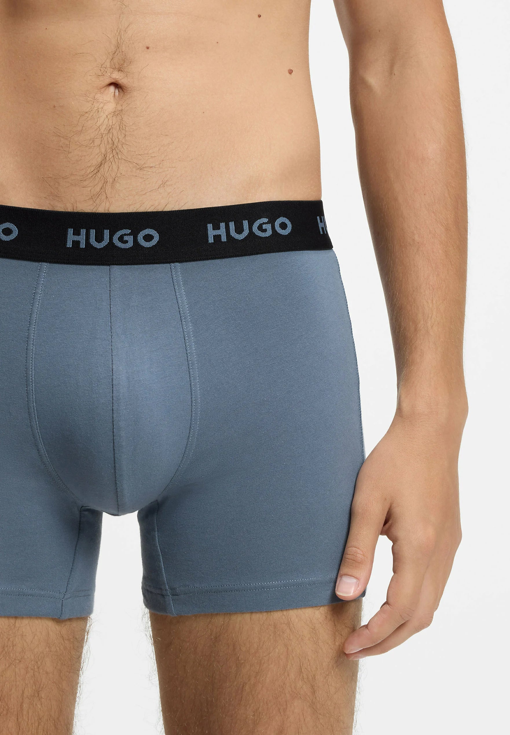 HUGO Triplet Pack Trunks – Gemustert Dreizehn