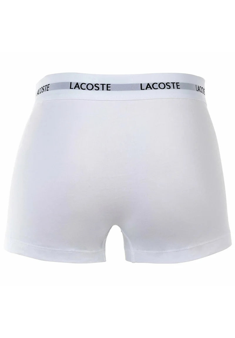 Lacoste 6 Pack Stretch Logo pasový pás – černá, bílá, šedá
