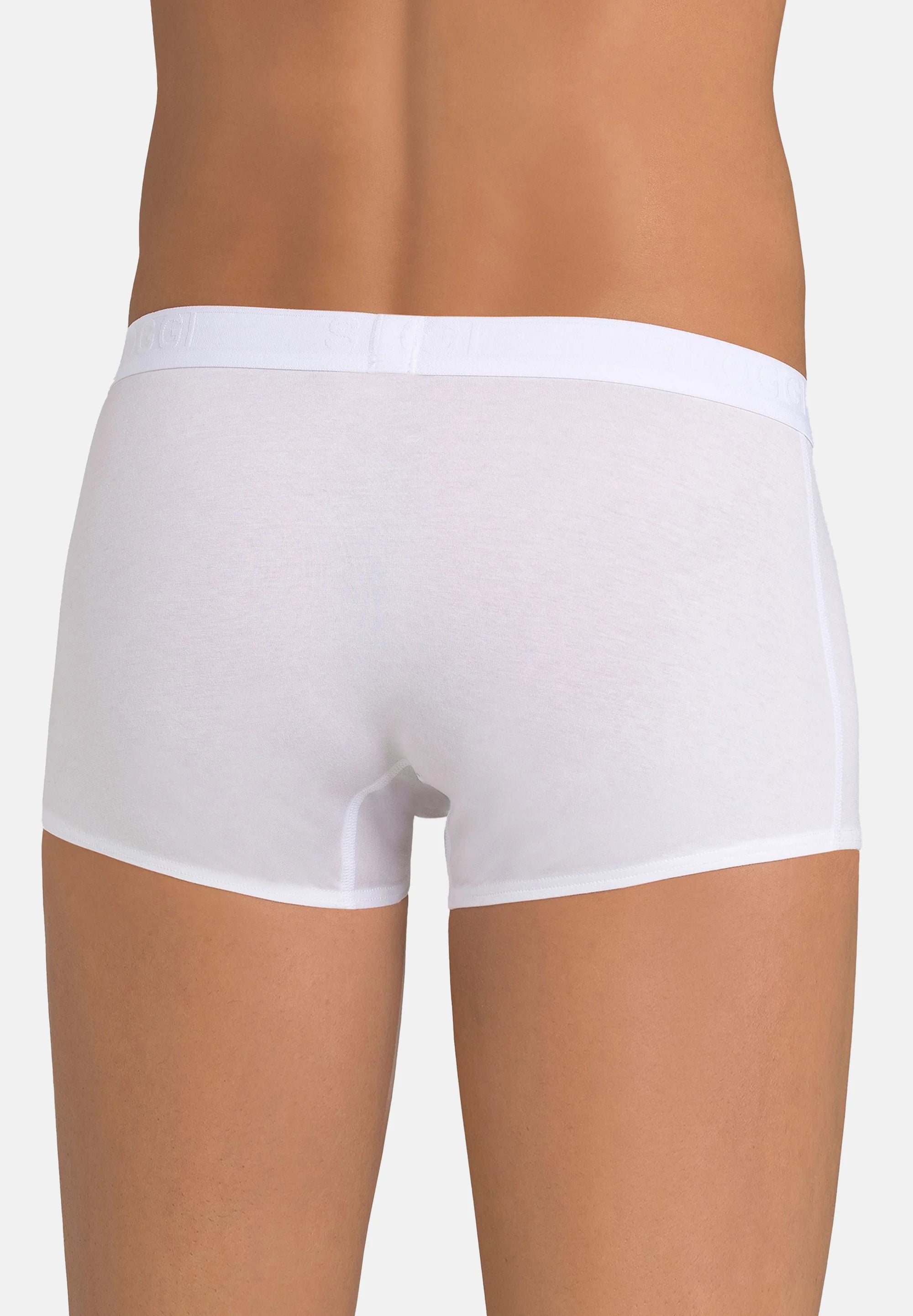 Sloggi Hipster Trunks 4 Pack – White