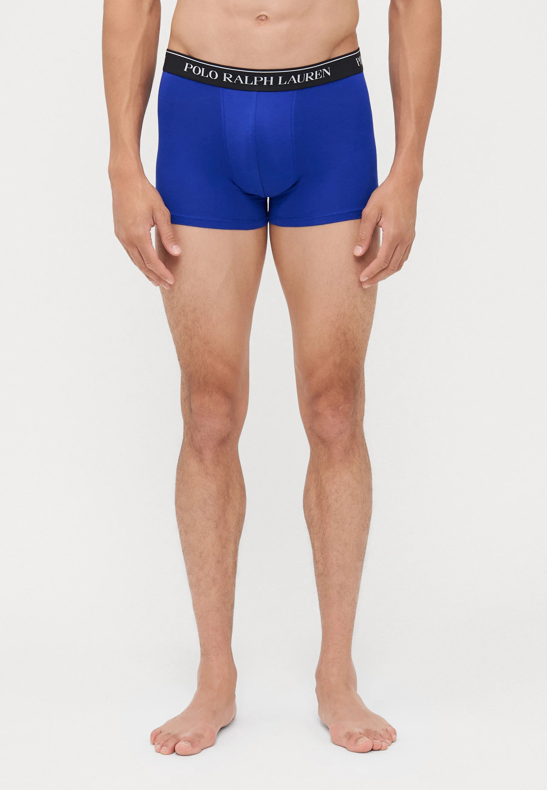 Polo Ralph Lauren Cotton Stretch Trunks – 5 Pack – White, Red, Royal, Grey Heather, Black