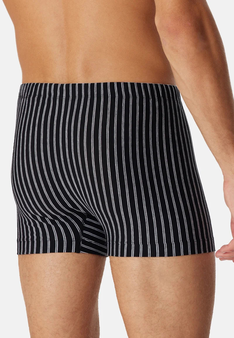 Schiesser 6 Pack Trunks – Black, Blue