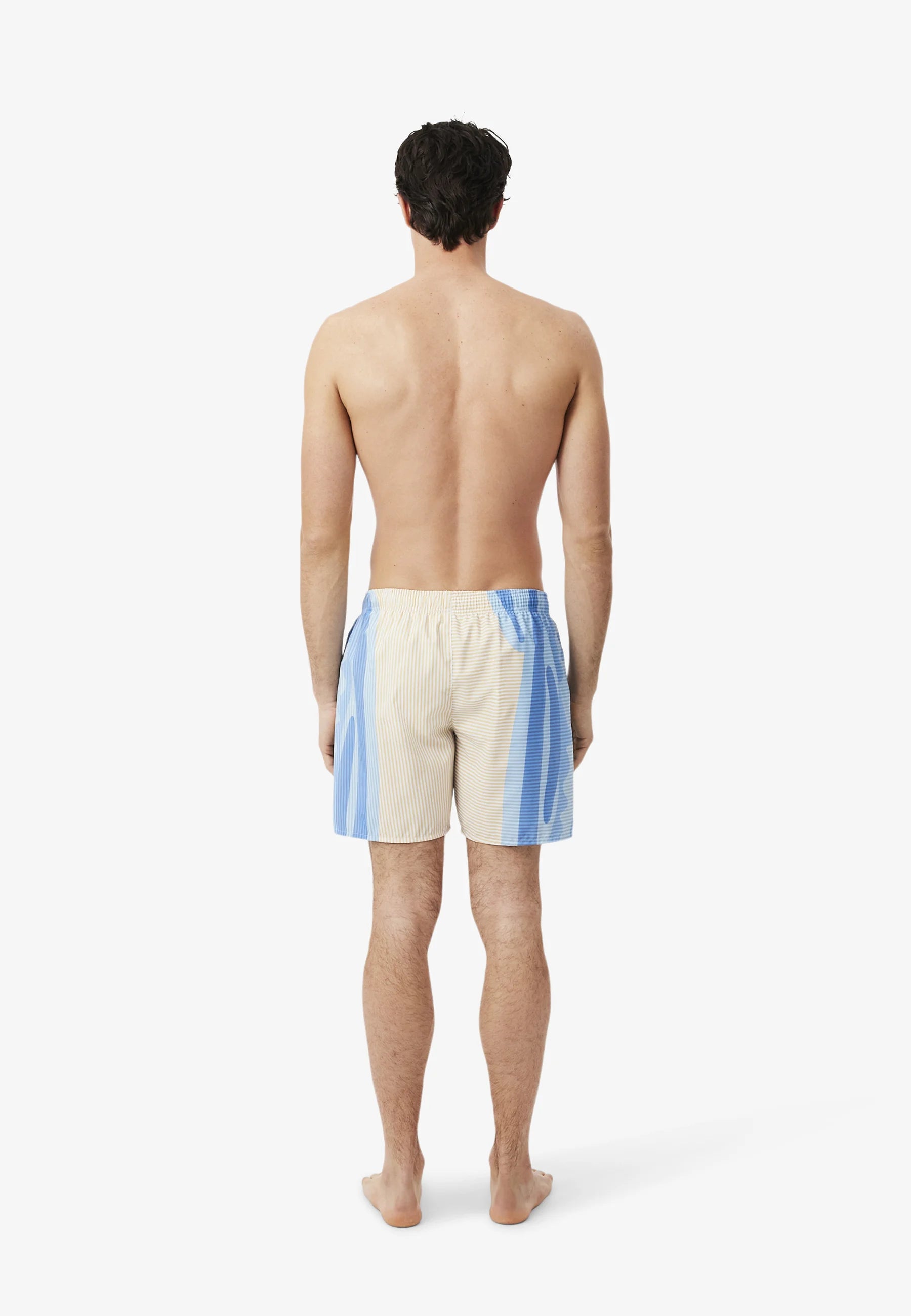 Lacoste Swim Shorts – Blanc, Beige-IY
