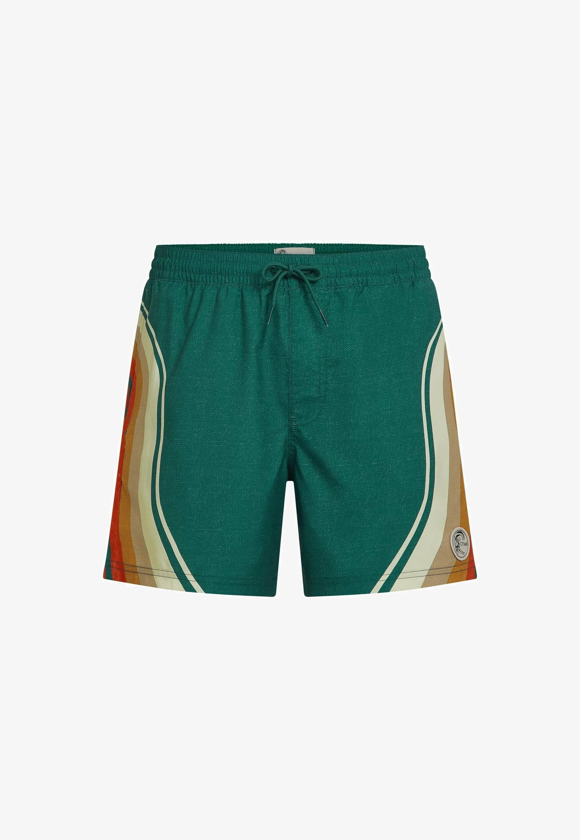O’Neill Originals Longboard 15 Swim Trunks – Green Originals Sideburns