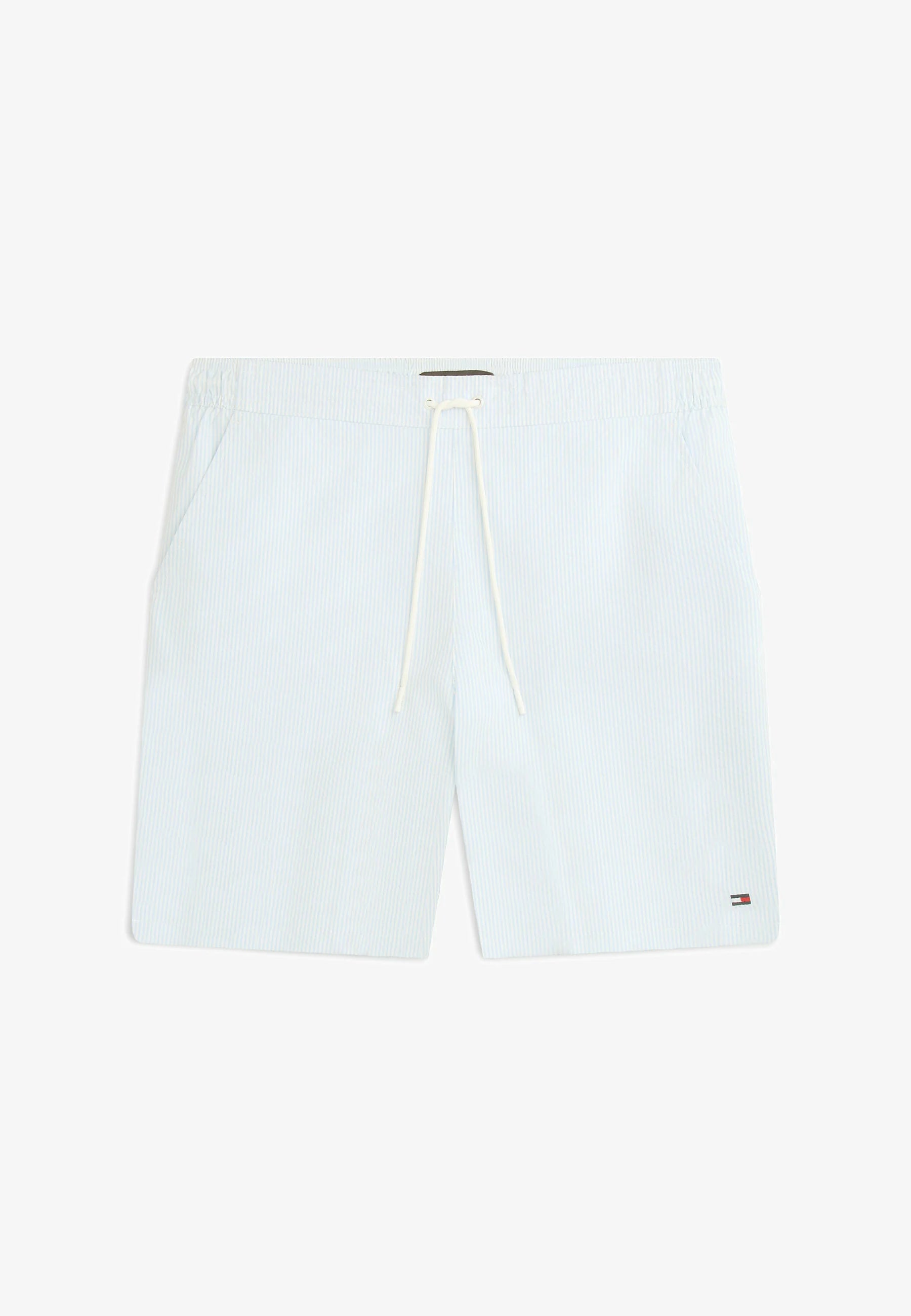 Tommy Hilfiger Ithaca Stripe Short De Bain – Bleu Voile, Écru