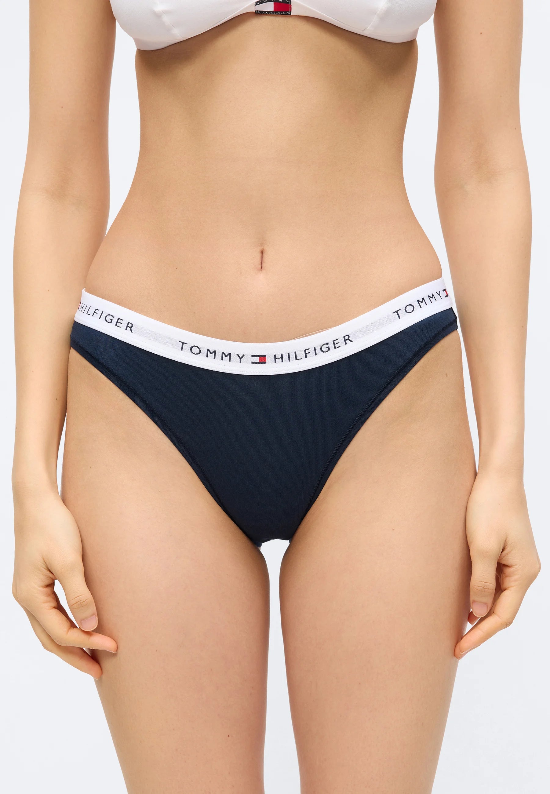 Tommy Hilfiger Briefs – 3 Pack, Navy, Breezy Orchid, Sweet Blue