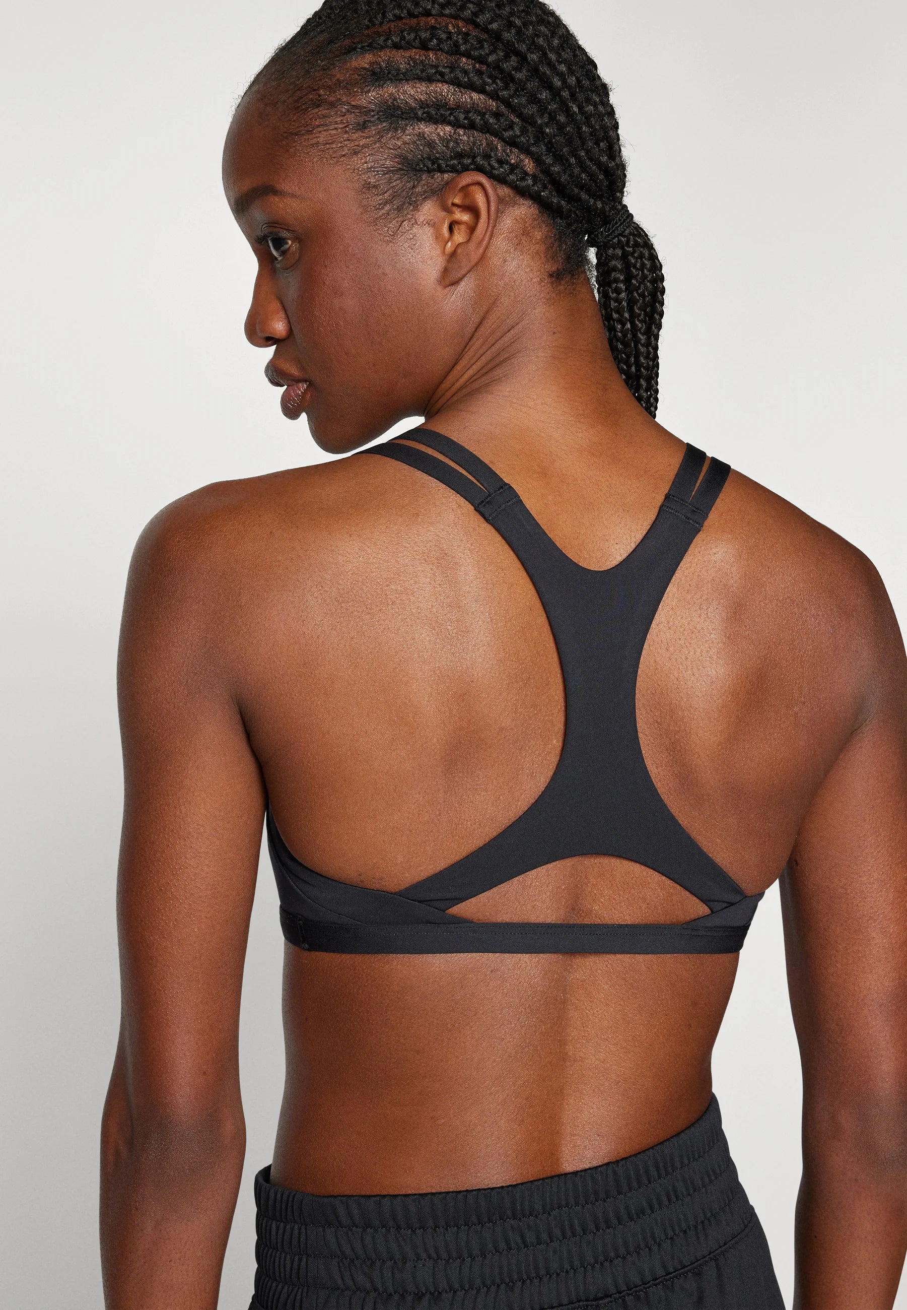Adidas Performance Aeroimpact Luxe Light Support Sports Bra – Black