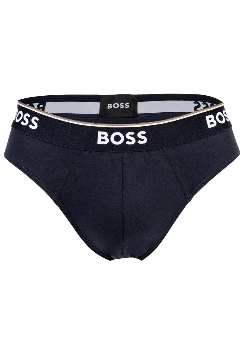 BOSS Lot de 6 slips Power Stretch – Bleu