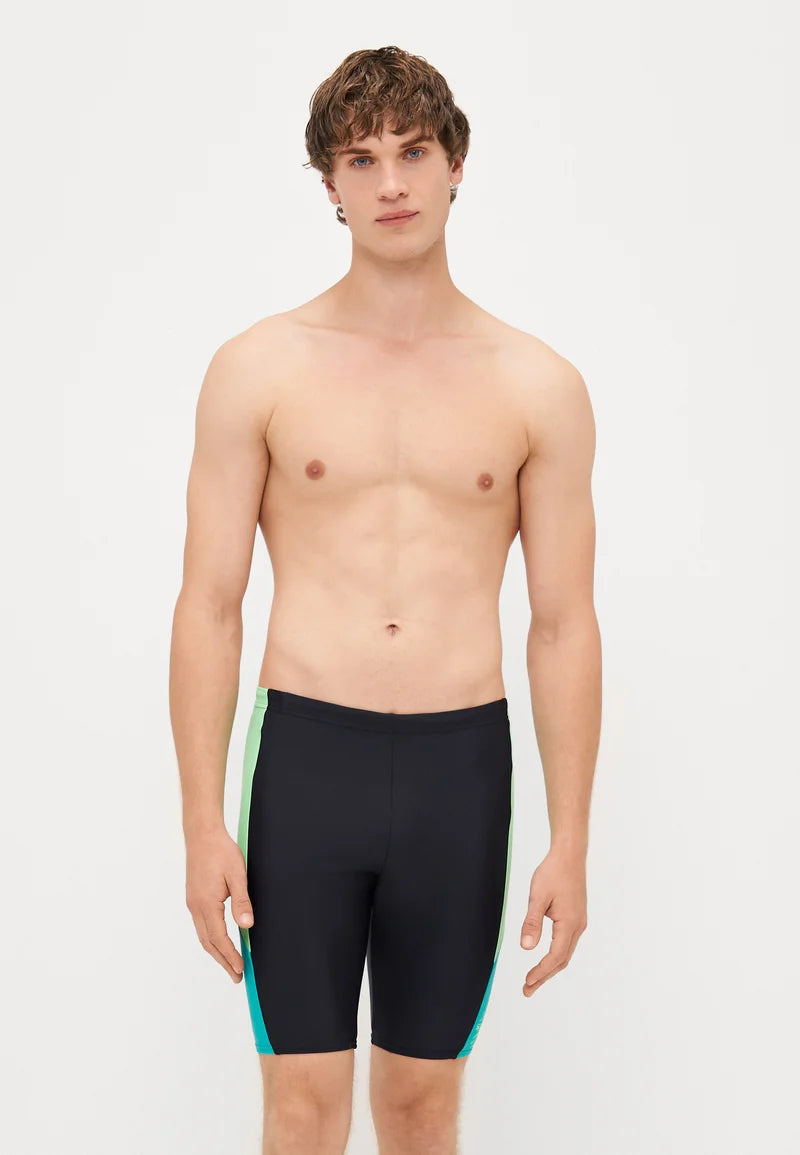 Speedo Dive Jammer – Nero, gemma turchese