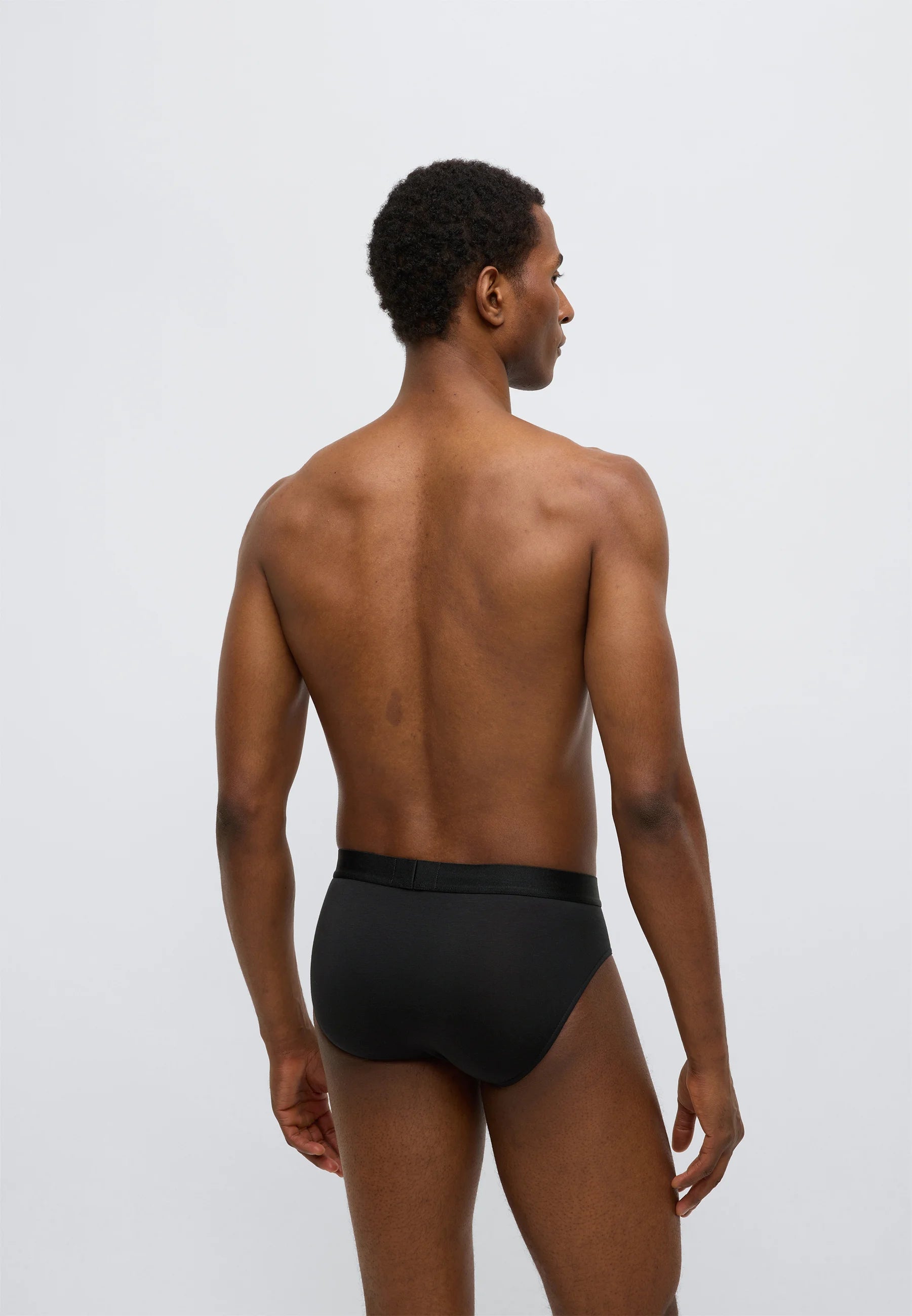Emporio Armani Premium Stretch Briefs 2 Pack – Black