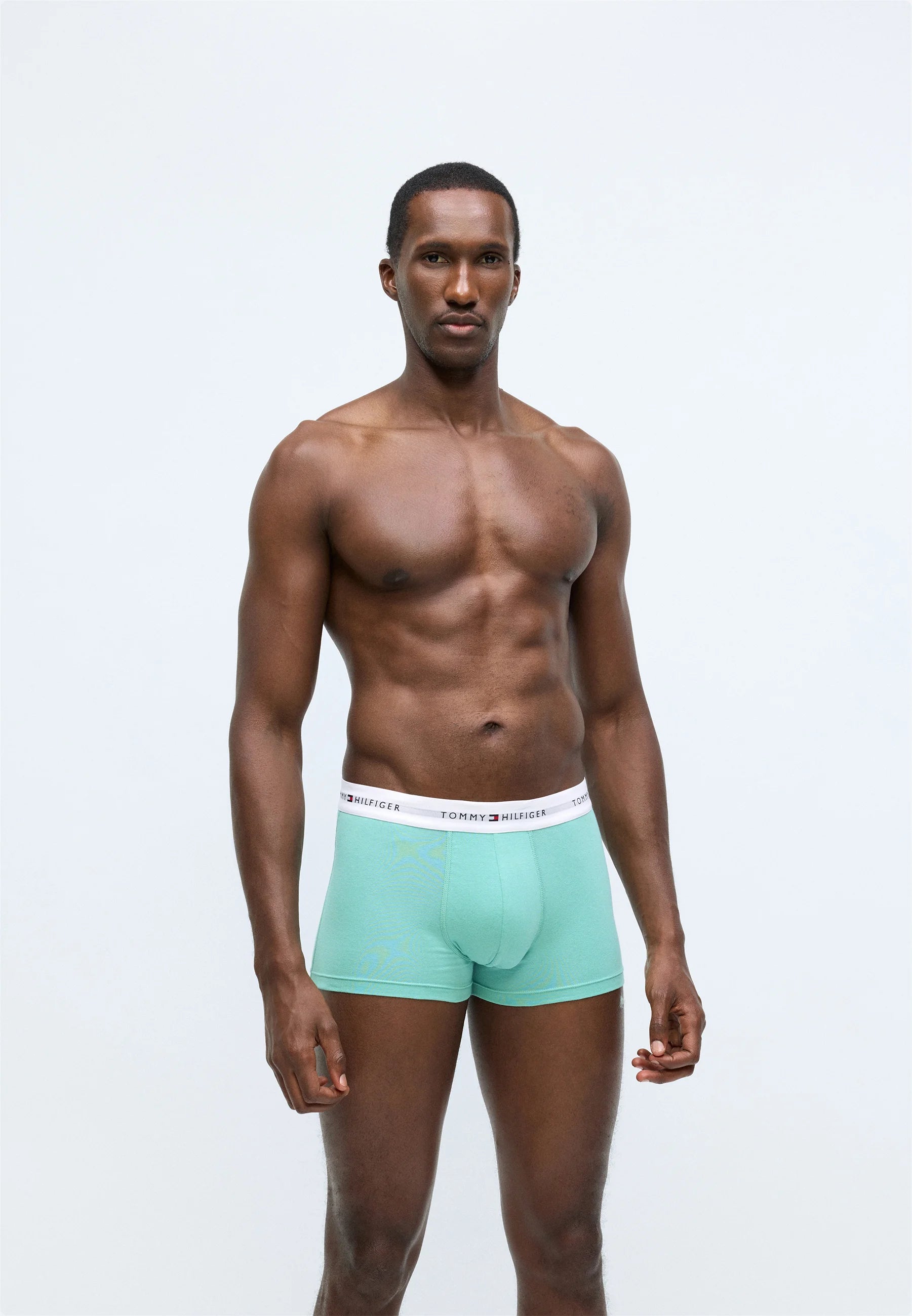 Tommy Hilfiger Signature Trunk 3 Pack – Mint Jade, Olympic Green, Navy