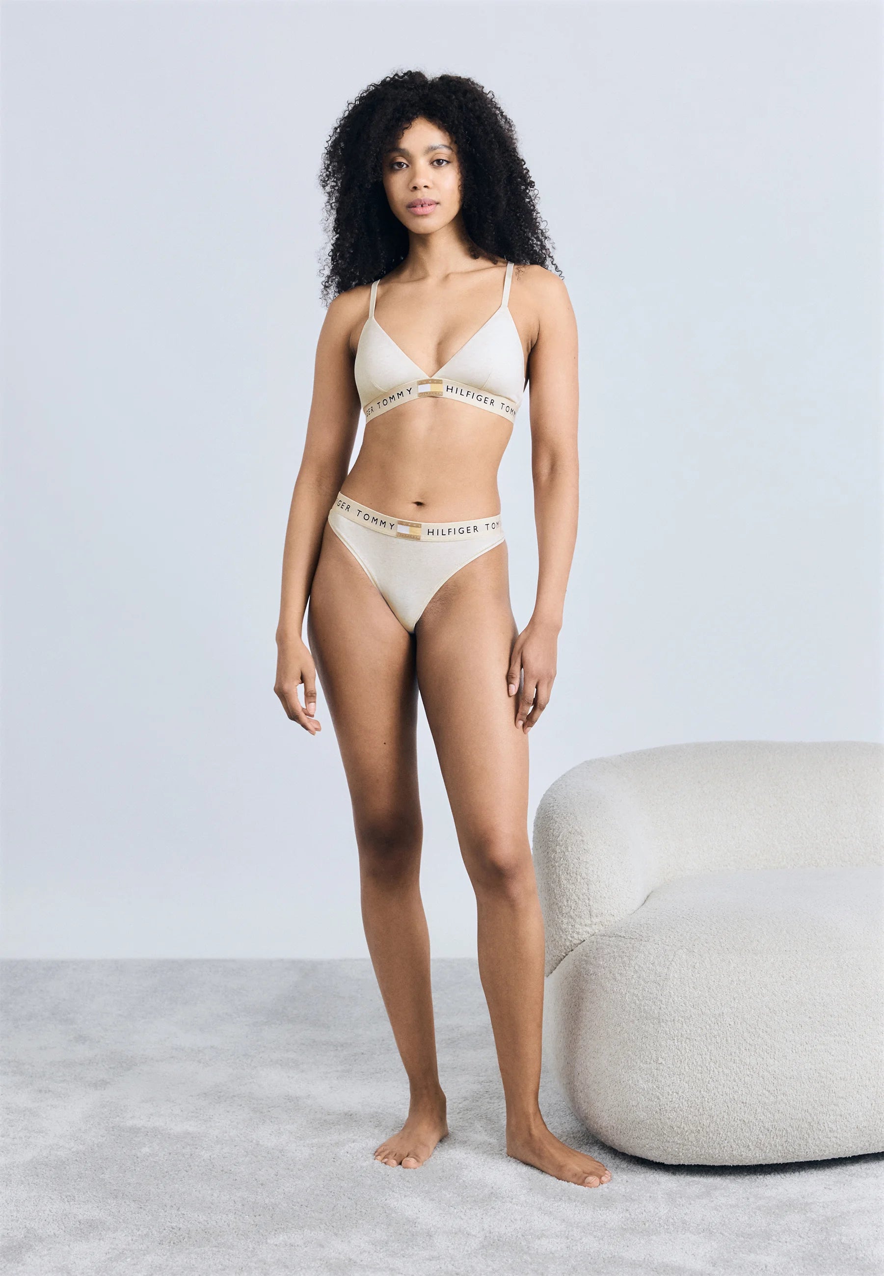 String classique Tommy Hilfiger Heritage – Beige chiné