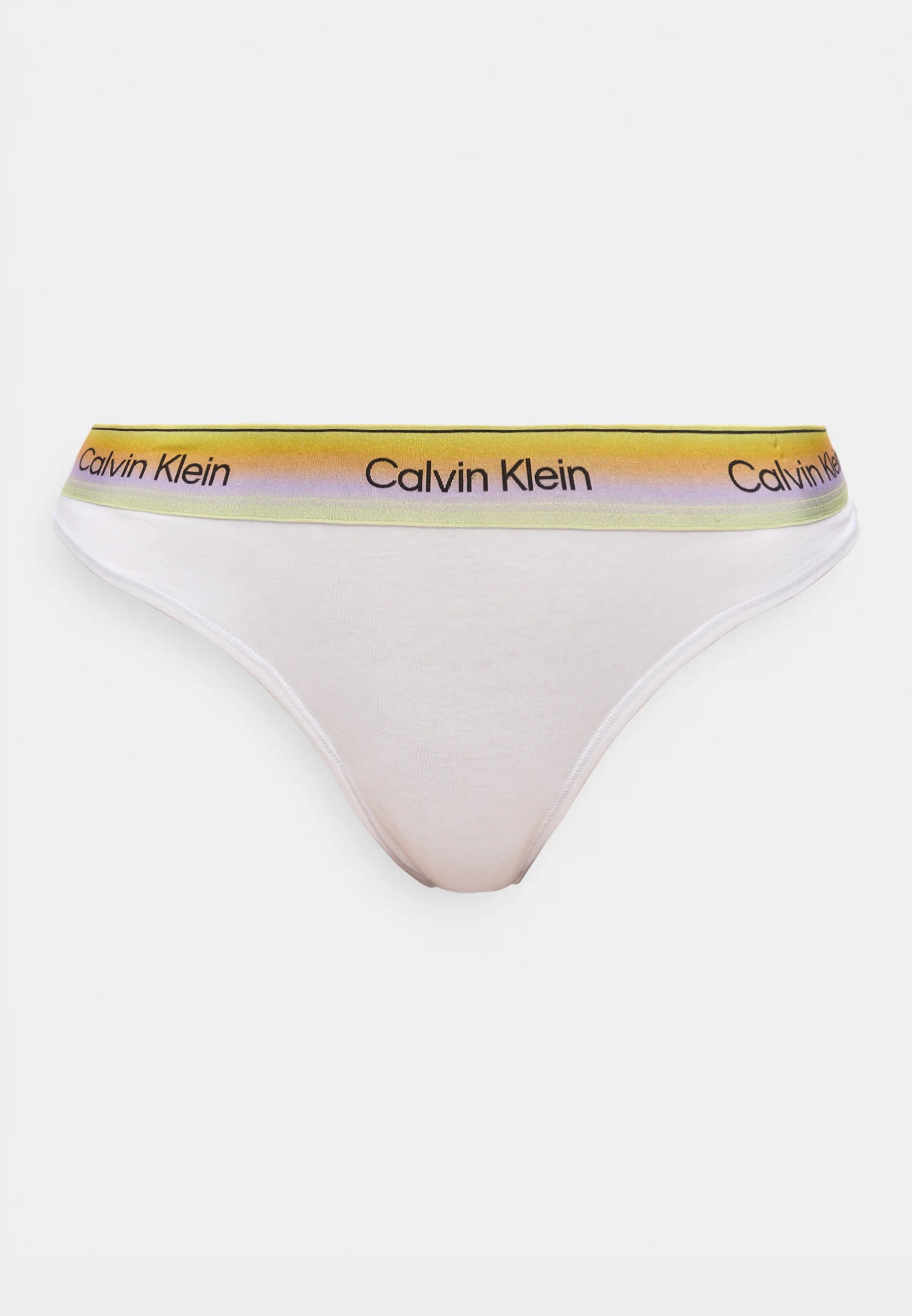 Calvin Klein Pride Thong – bílá