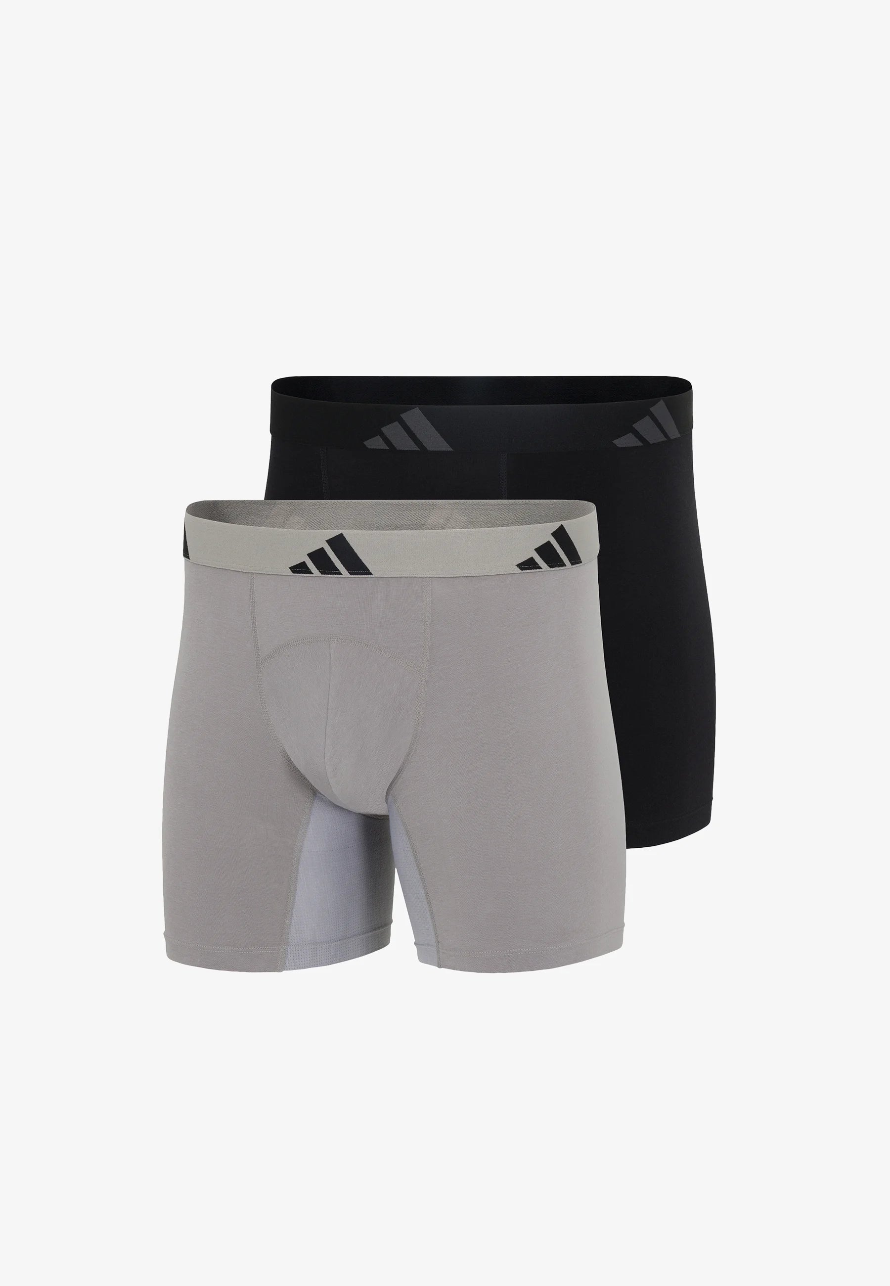 Adidas Sportswear Ergonomic 2 Pack boxerky – černé, světle šedé