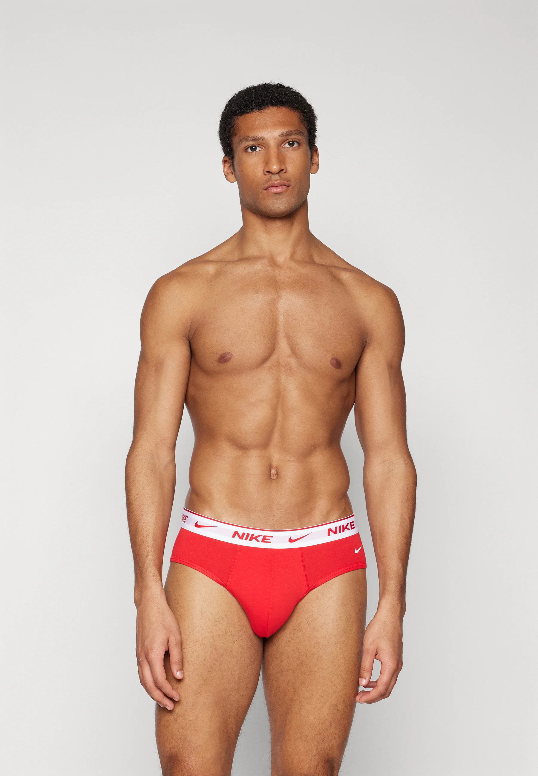 Spodní prádlo Nike Brief 3 Pack – černá, červená, oranžová