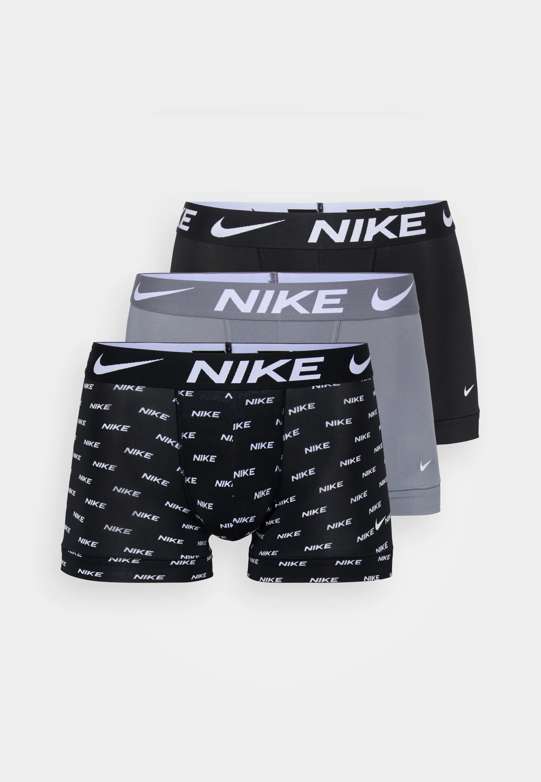 Spodní prádlo Nike Essential Trunk 3 Pack – Cool Grey, Black