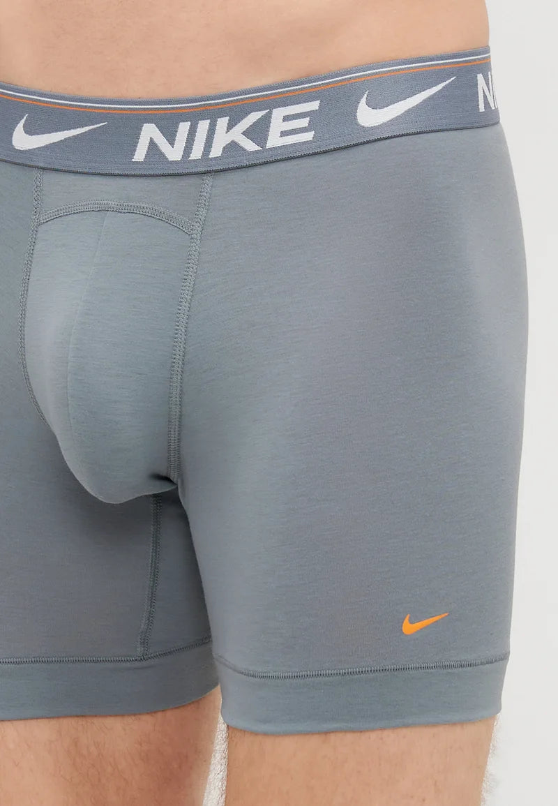 Boxer Nike Intimo Ultra Comfort, confezione da 3 – Smokey Mauve, Cool Grey, Seaweed