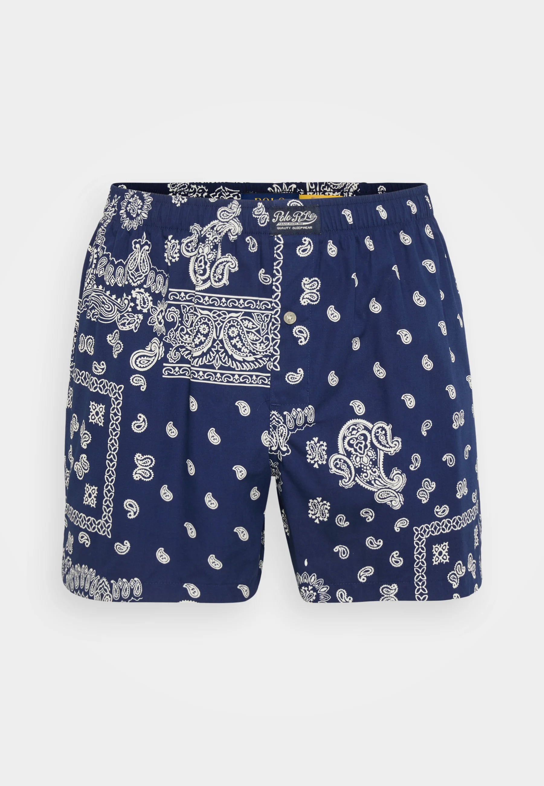 Boxer en coton Polo Ralph Lauren - Pack unique - Bleu foncé avec motif
