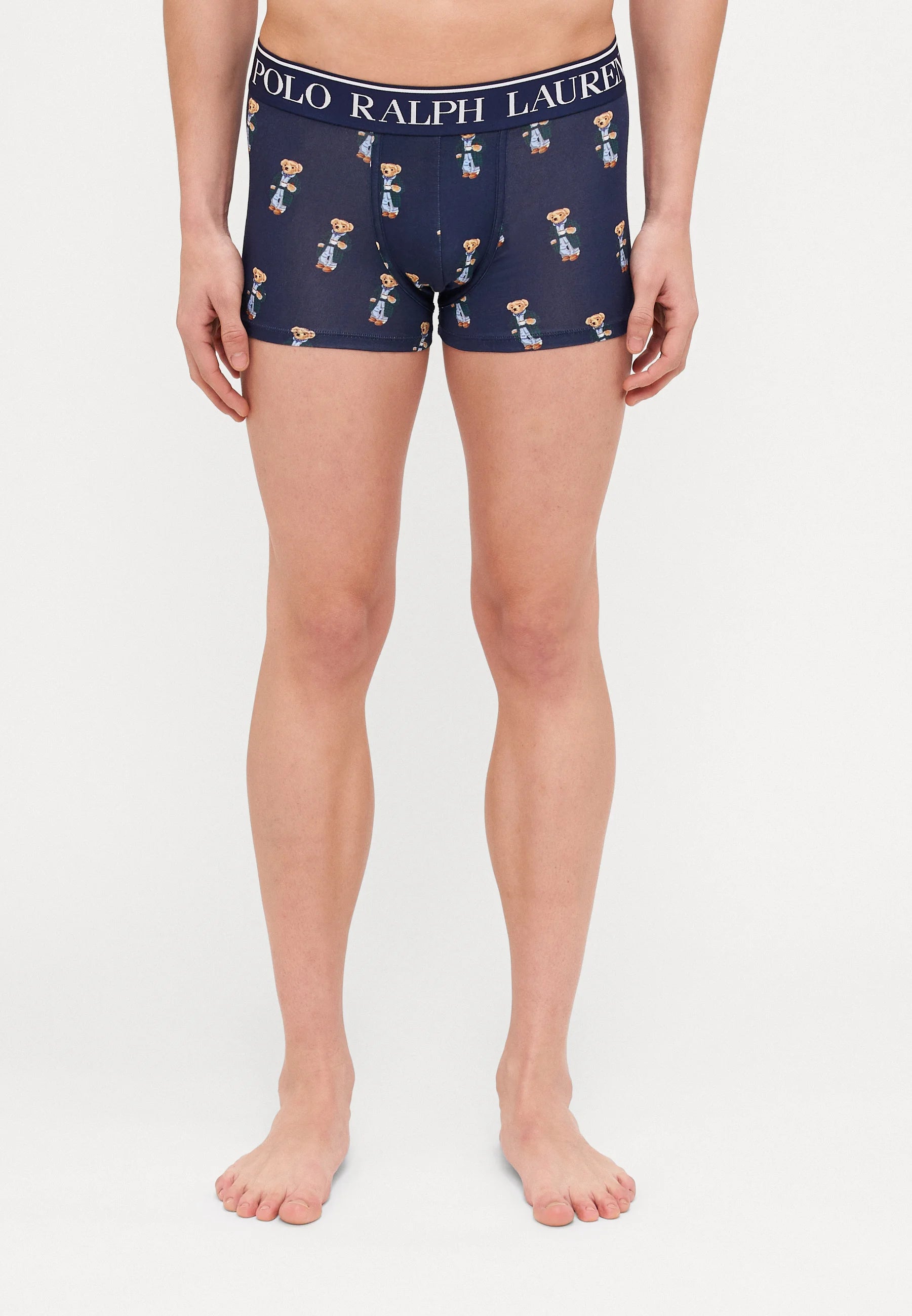 Polo Ralph Lauren Cotton Stretch Trunks – Low Rise – 2 Pack – Office Blue, Navy