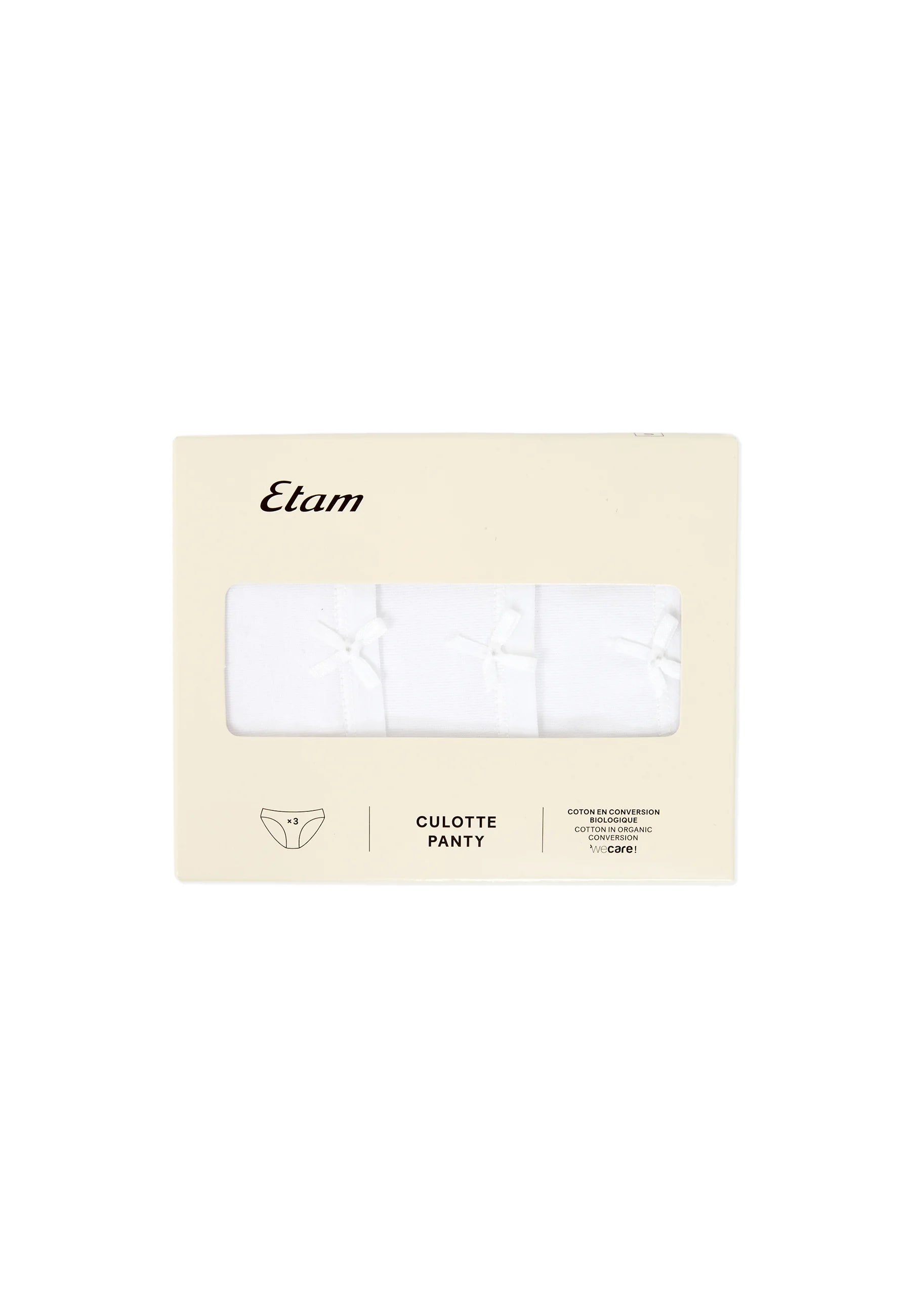 Etam Jack Briefs – 3 Pack, White