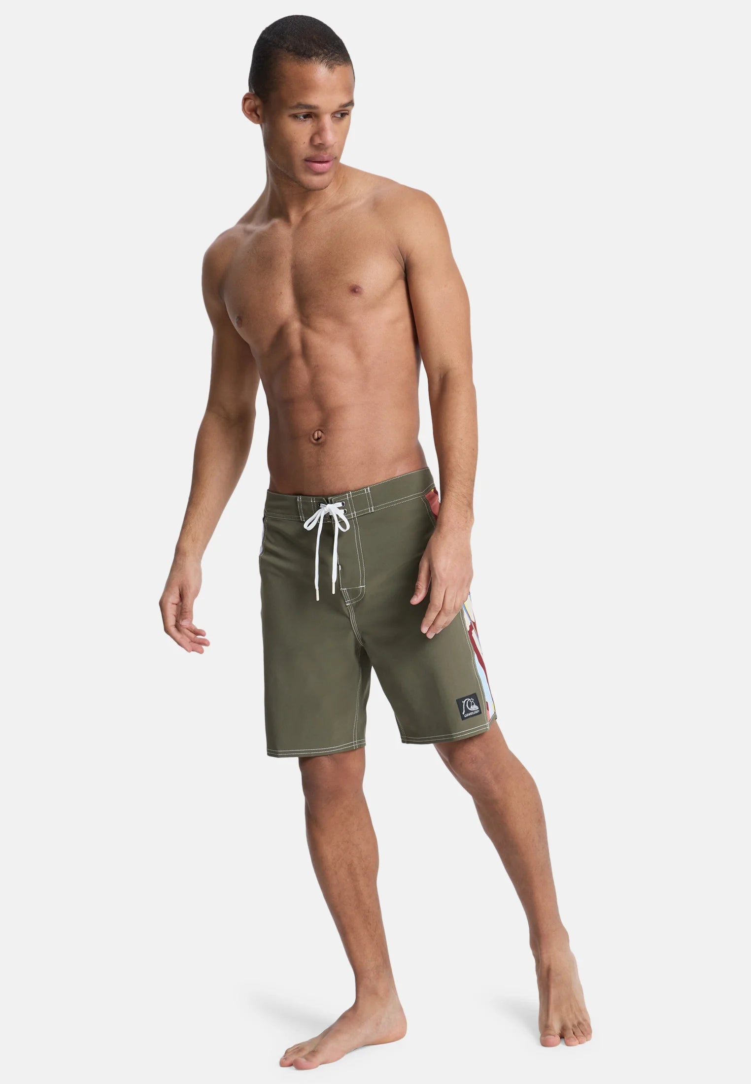 Pantaloncini da bagno Quiksilver Original Arch - Verde scuro