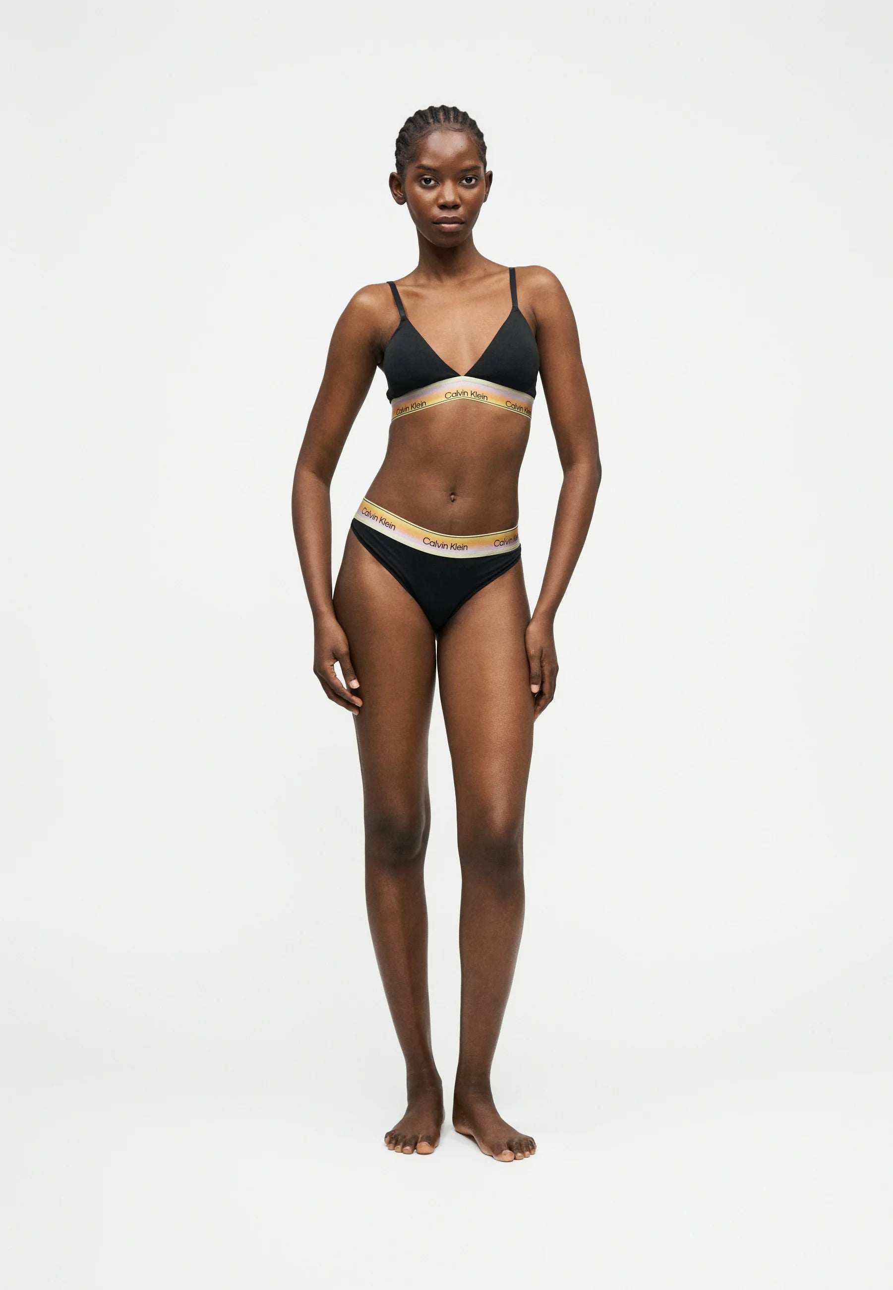 Calvin Klein Pride Thong – černá